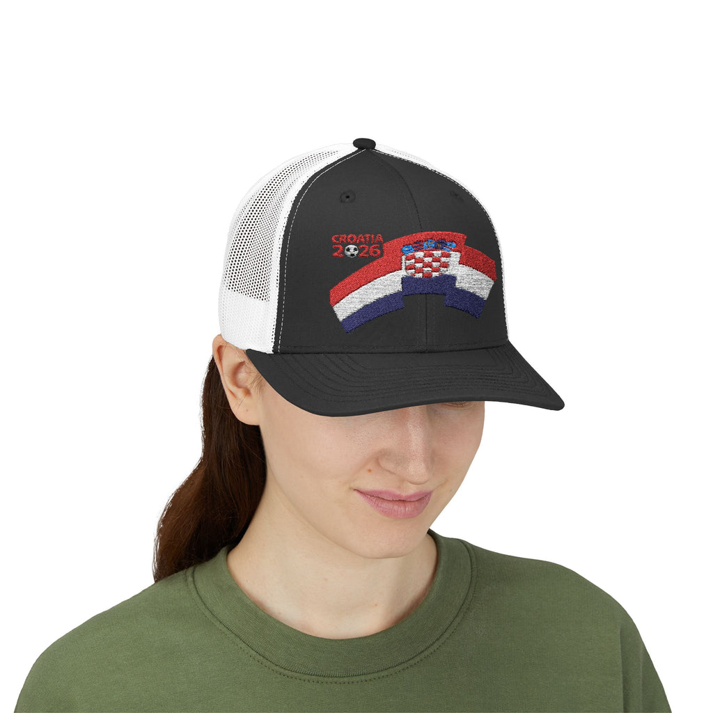 Croatia 2026 Flag Trucker Cap