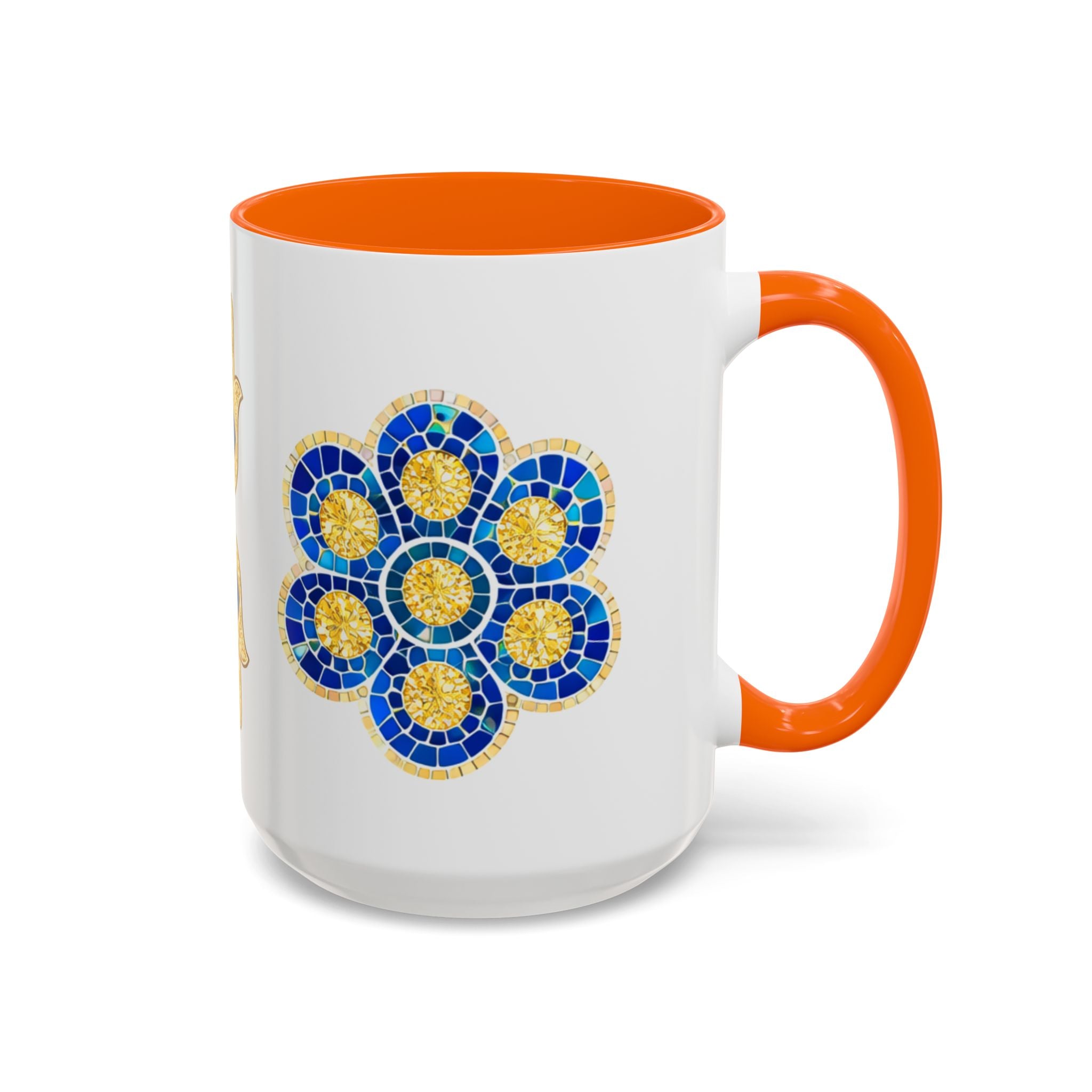 Evil Eye Hamsa Accent Coffee Mug