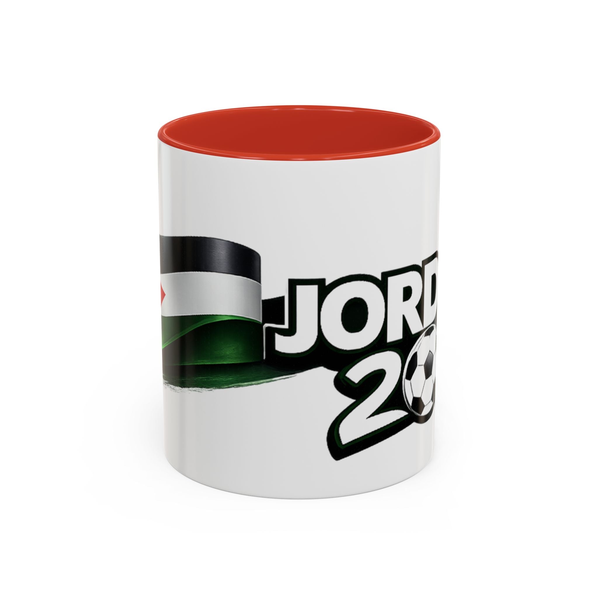 Jordan 2026 Soccer Fan Accent Coffee Mug