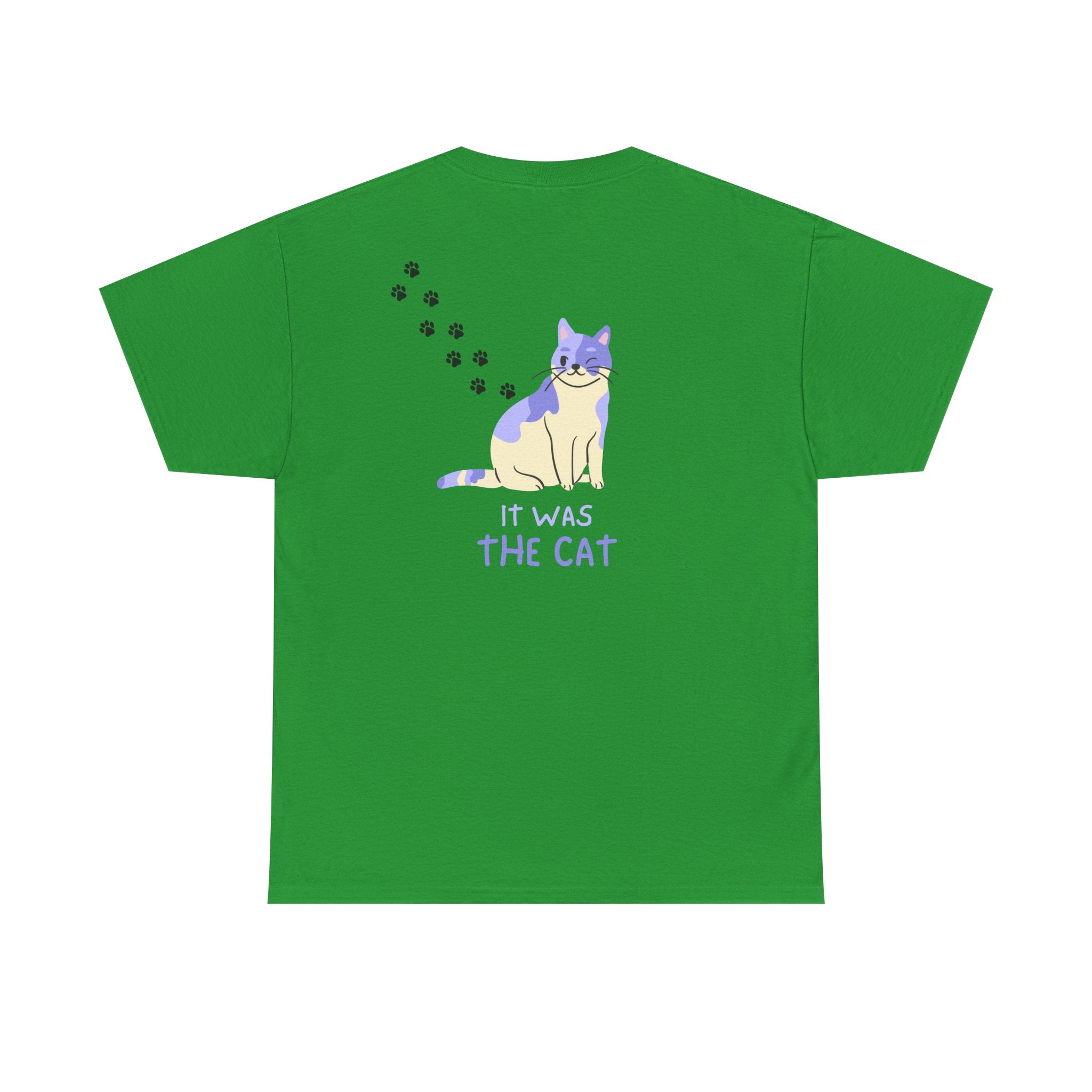 Cat Paw Tee — "It Wasn't Me" Funny Cat T‑Shirt