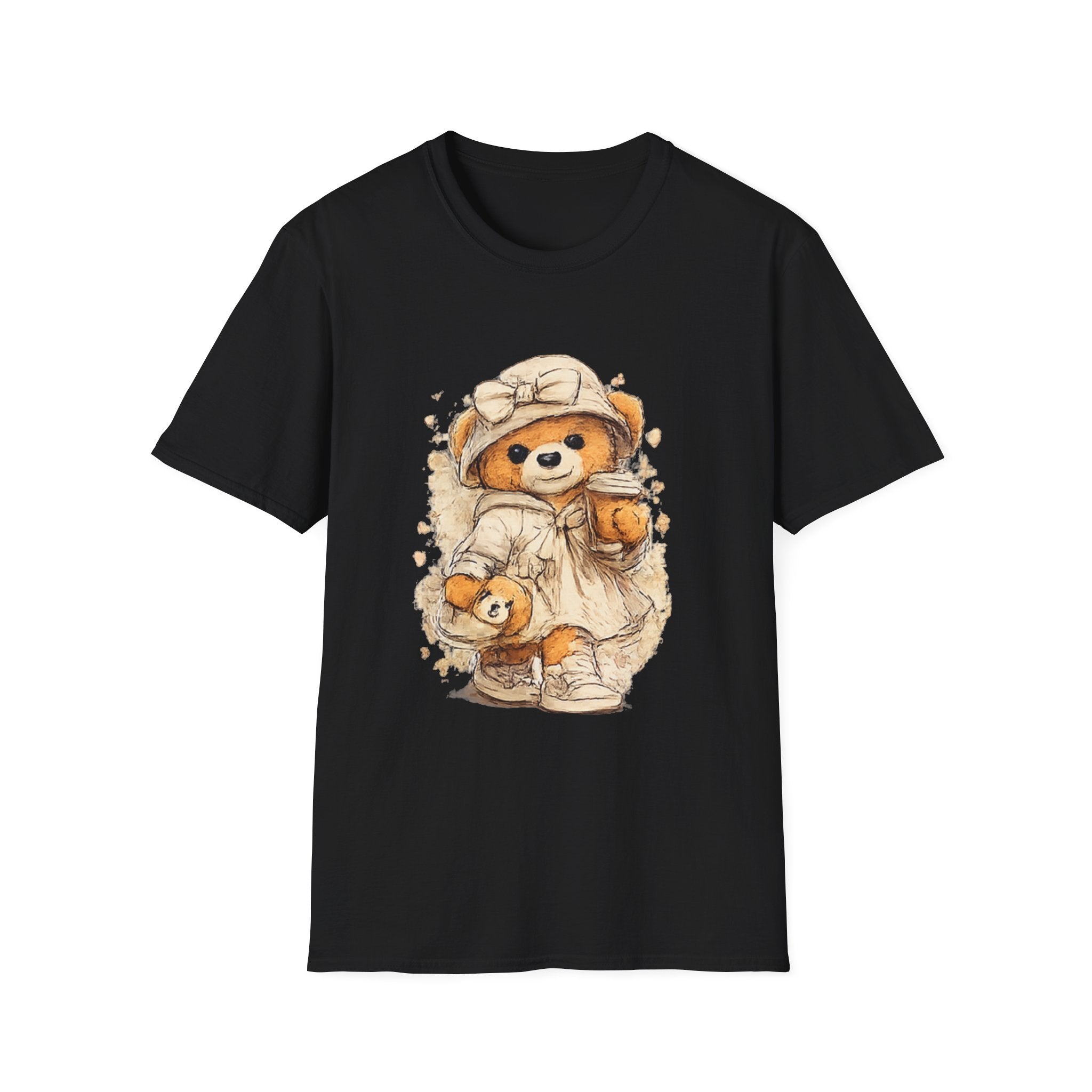 Cute Bear Mom & Baby T‑Shirt — Matching Mama Bear Graphic Tee