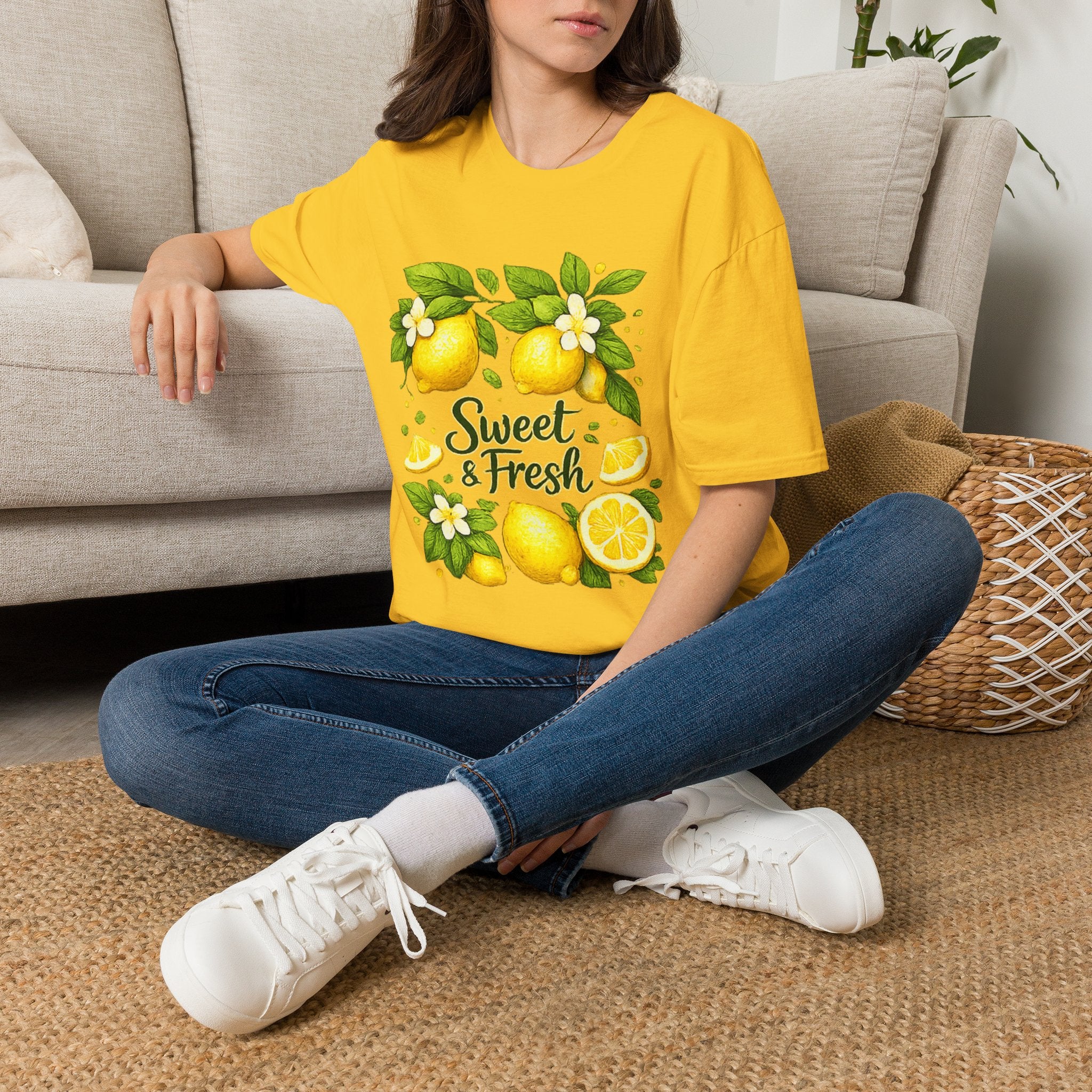 Lemon Sweet & Fresh Uni Sex T-Shirt