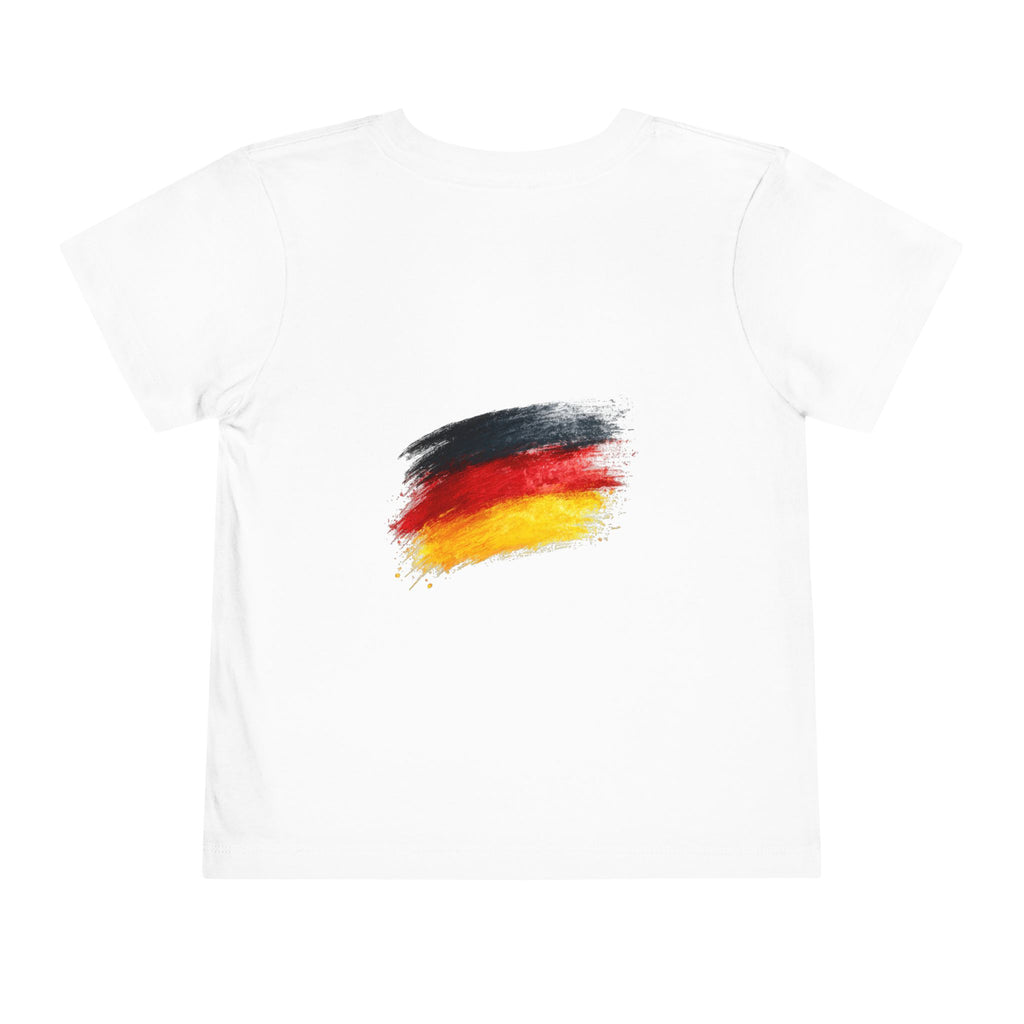 Germany Toddler Tee — German Flag Brushstroke Kids Shirt