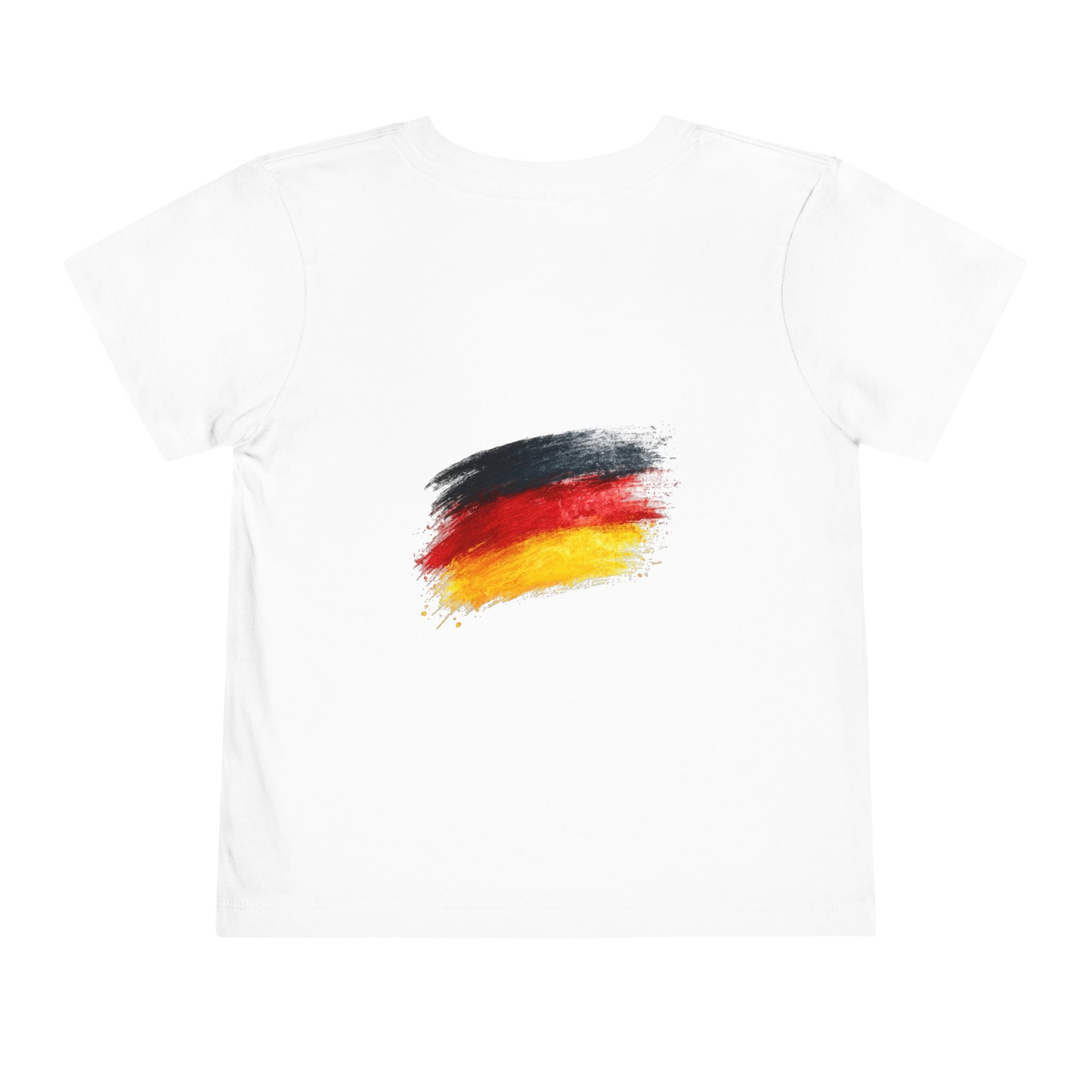Germany Toddler Tee — German Flag Brushstroke Kids Shirt