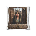 Arabian Princess Decorative Pillowcase – Middle Eastern Palace Art Throw Pillow