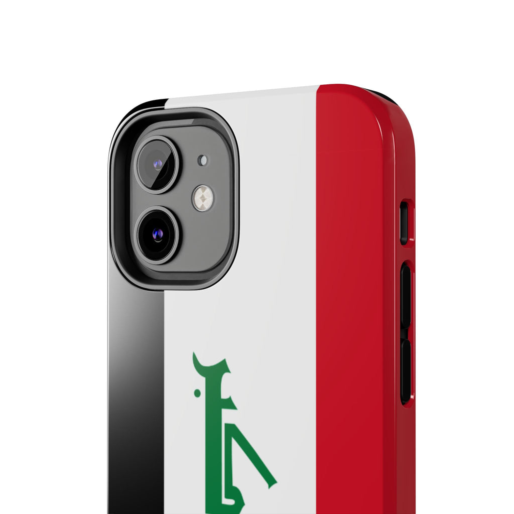 Iraq Flag Tough Phone Case — Durable Patriotic iPhone/Android Cover
