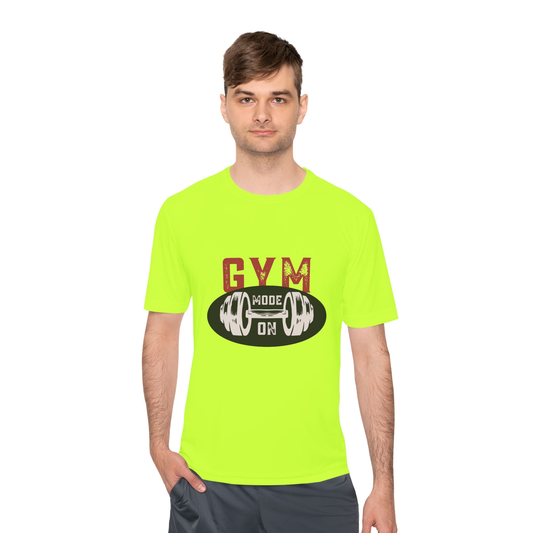 Gym Mode On Moisture-Wicking Tee
