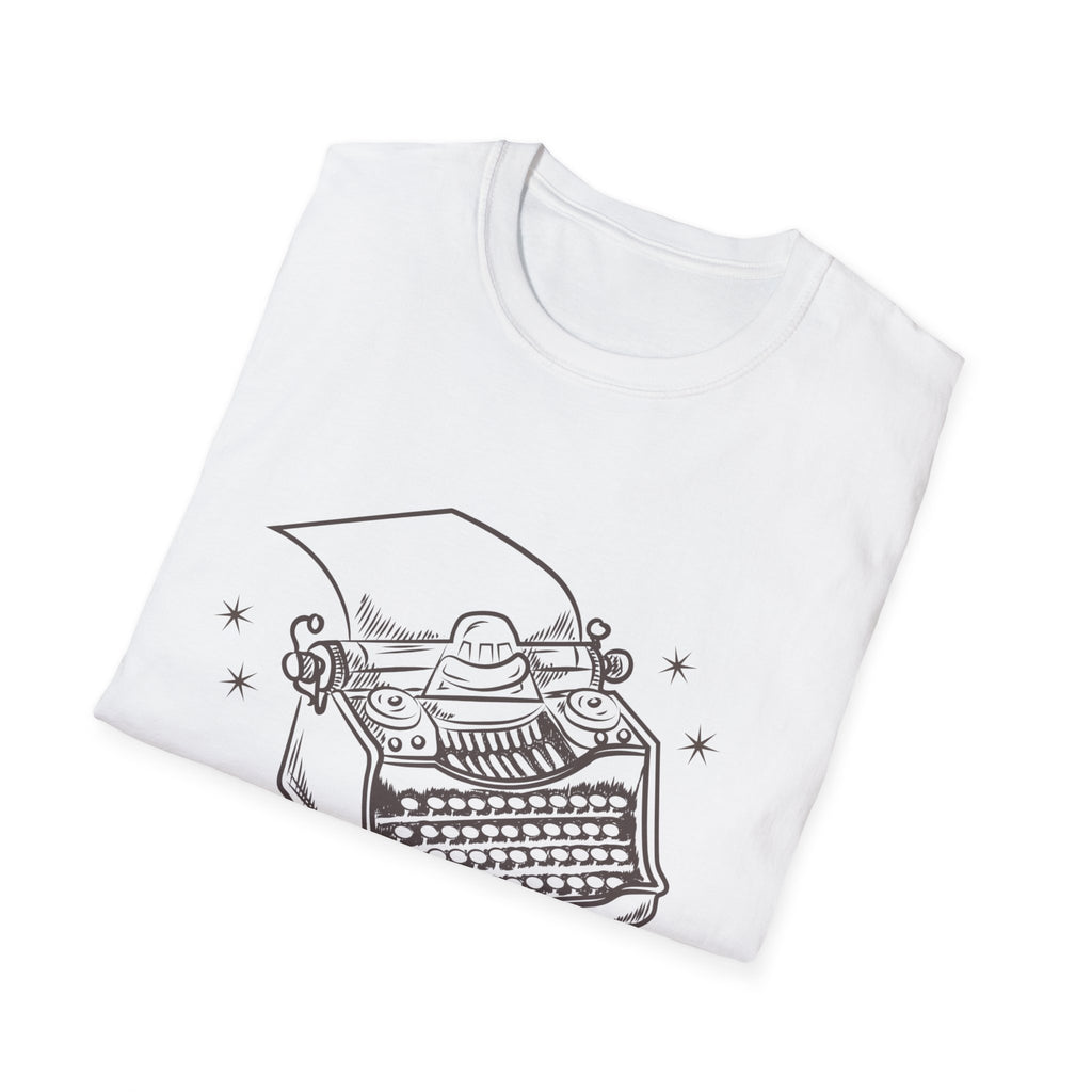 Classic Typewriter Tee — "You're Not Old; You're Just Classic."