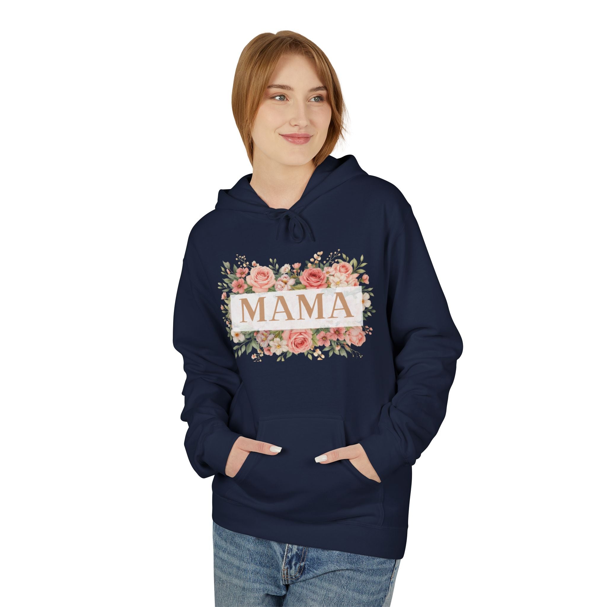 Mama Floral Hoodie — Cozy Mother's Day Sweatshirt