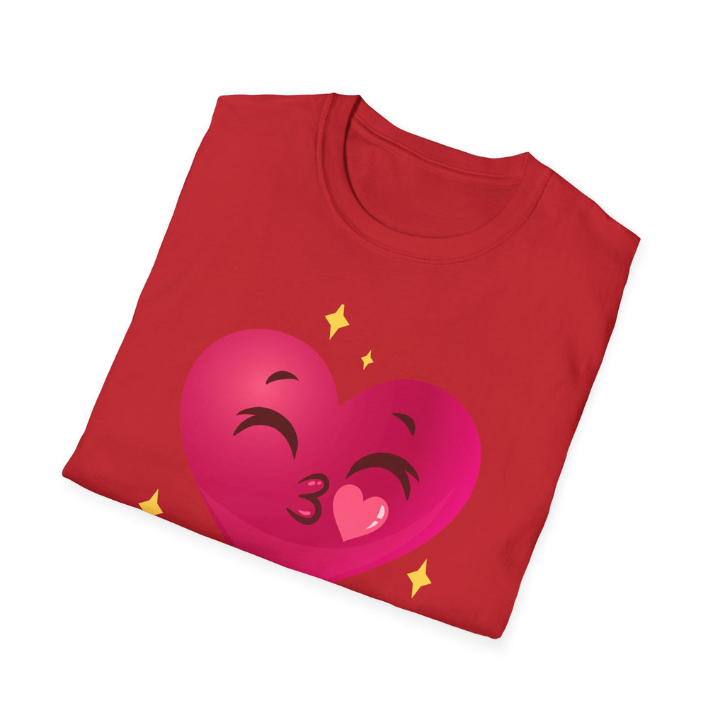 Kiss Me Heart Graphic T-Shirt — Cute Valentine’s Day Tee