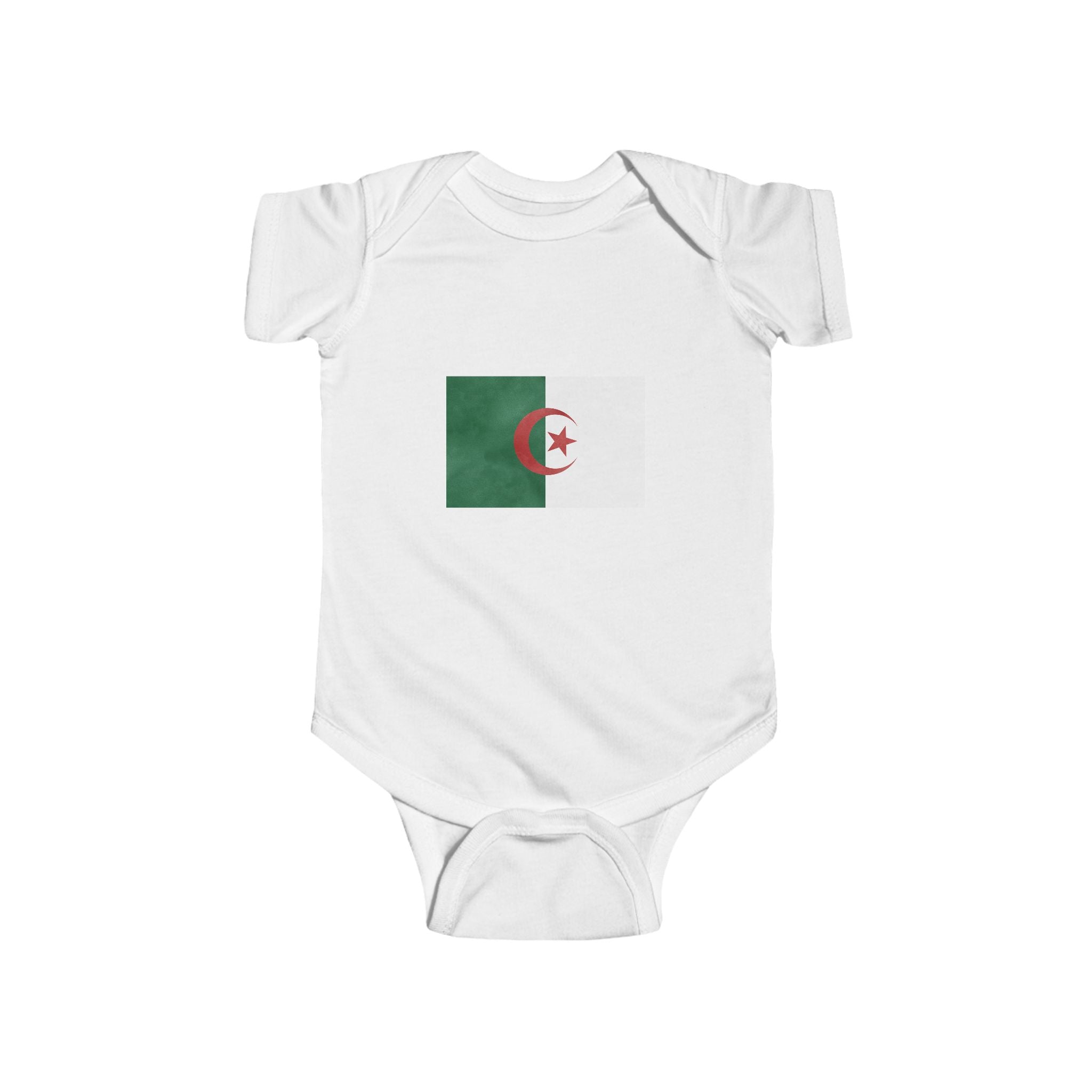 Algeria Baby Bodysuit – 2026 Algerian Flag Infant Onesie