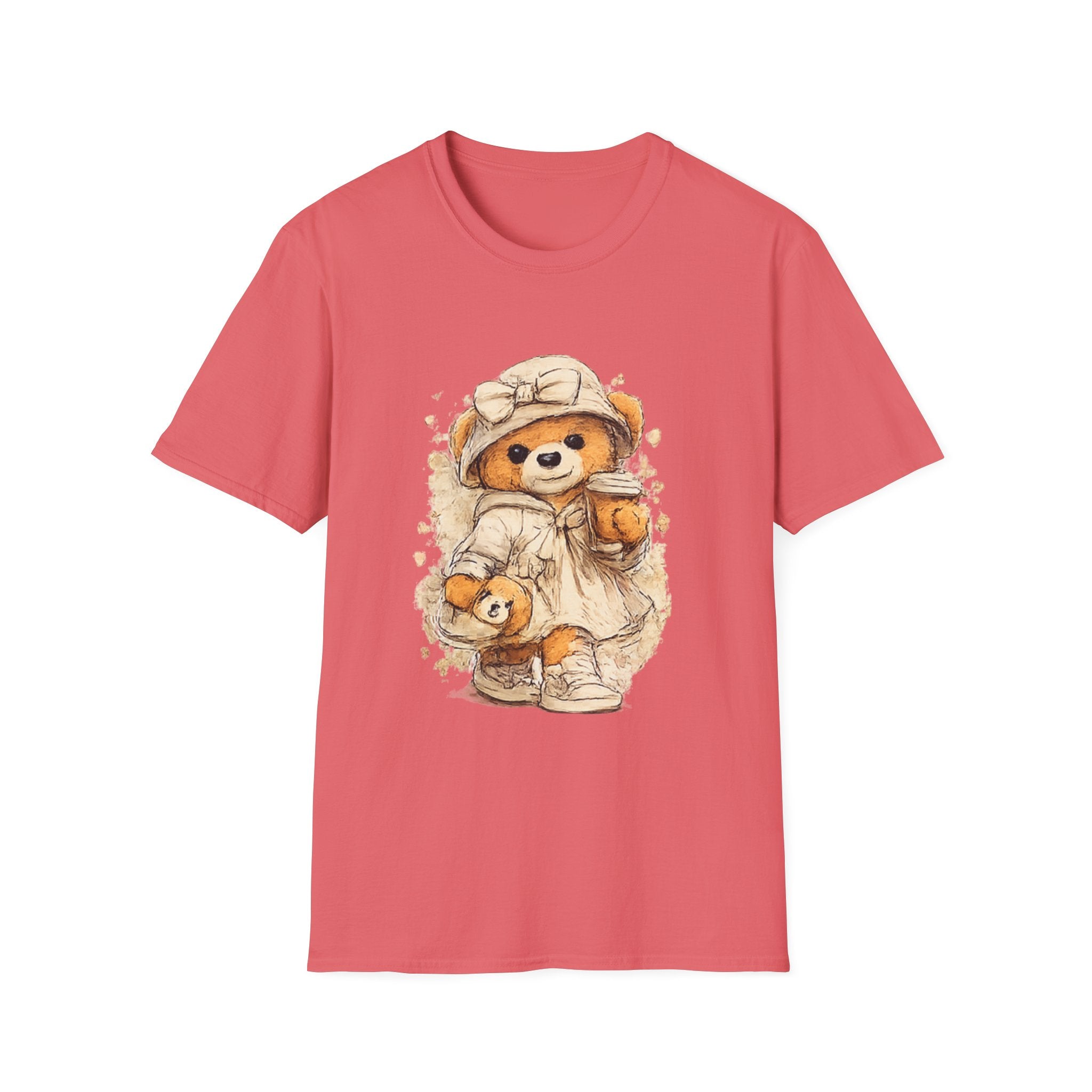 Cute Bear Mom & Baby T‑Shirt — Matching Mama Bear Graphic Tee