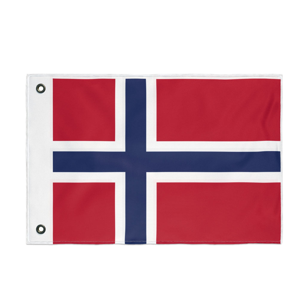 Norway Double-Sided Flag - Outdoor Garden & Nautical Display