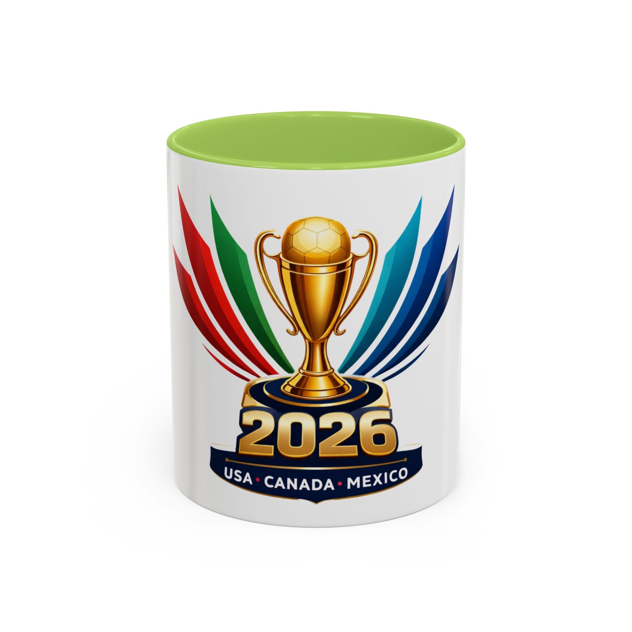 2026 Championship Coffee Mug — USA Canada Mexico Tournament Trophy Accent