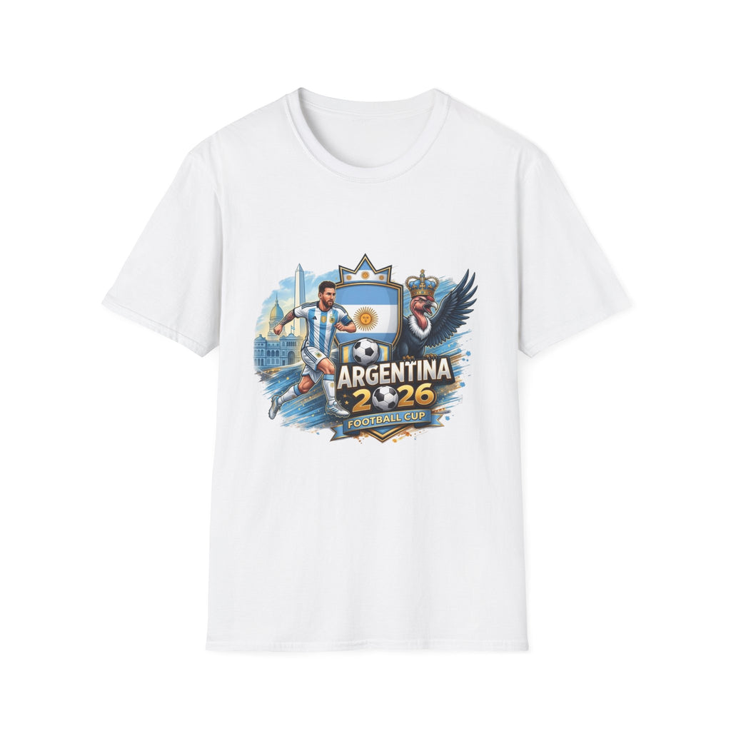Argentina 2026 Soccer Fan T-Shirt – National Team Football Jersey Tee