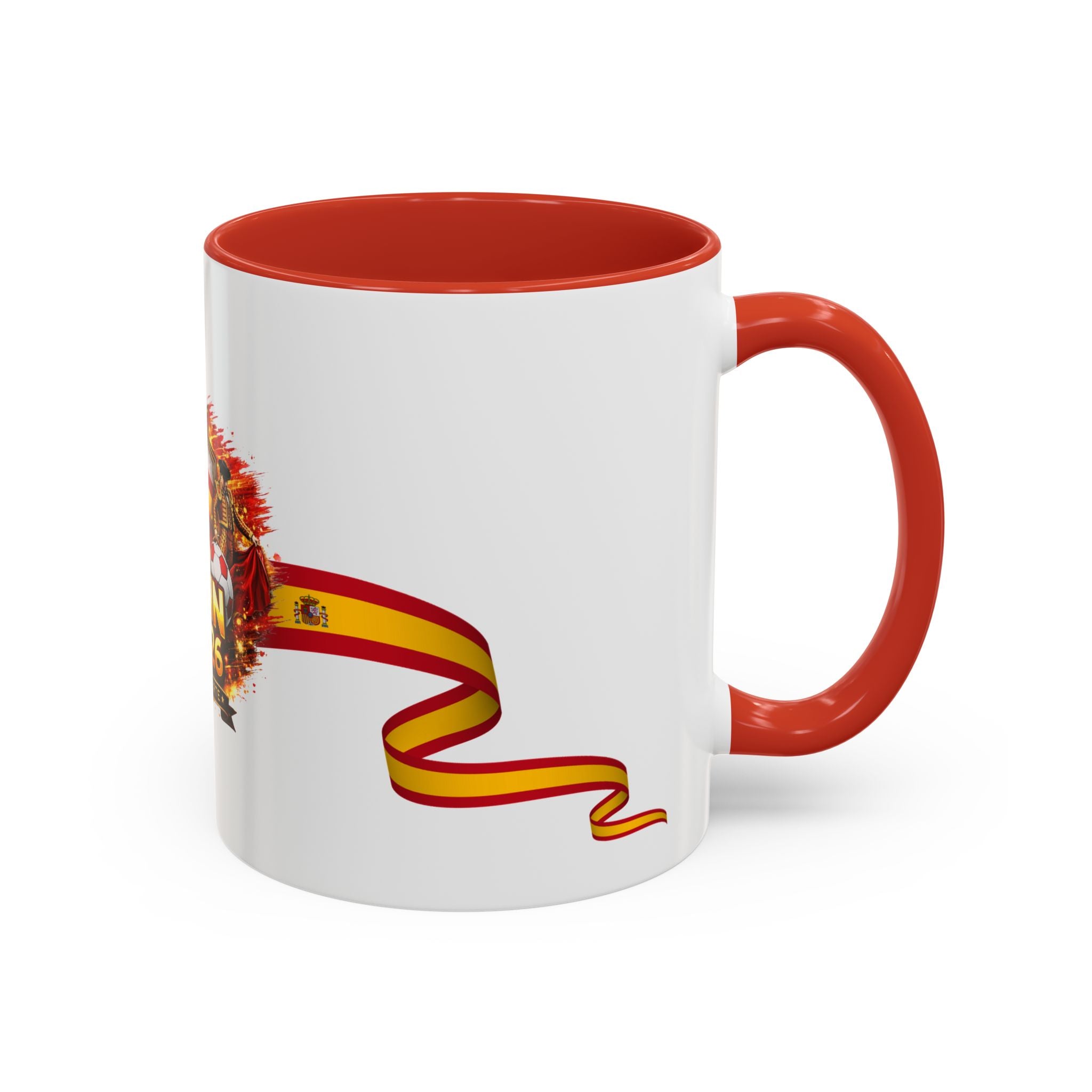 Spain 2026 Soccer Mug – Spain Futbol Fuerte Accent Coffee Cup (11/15oz)