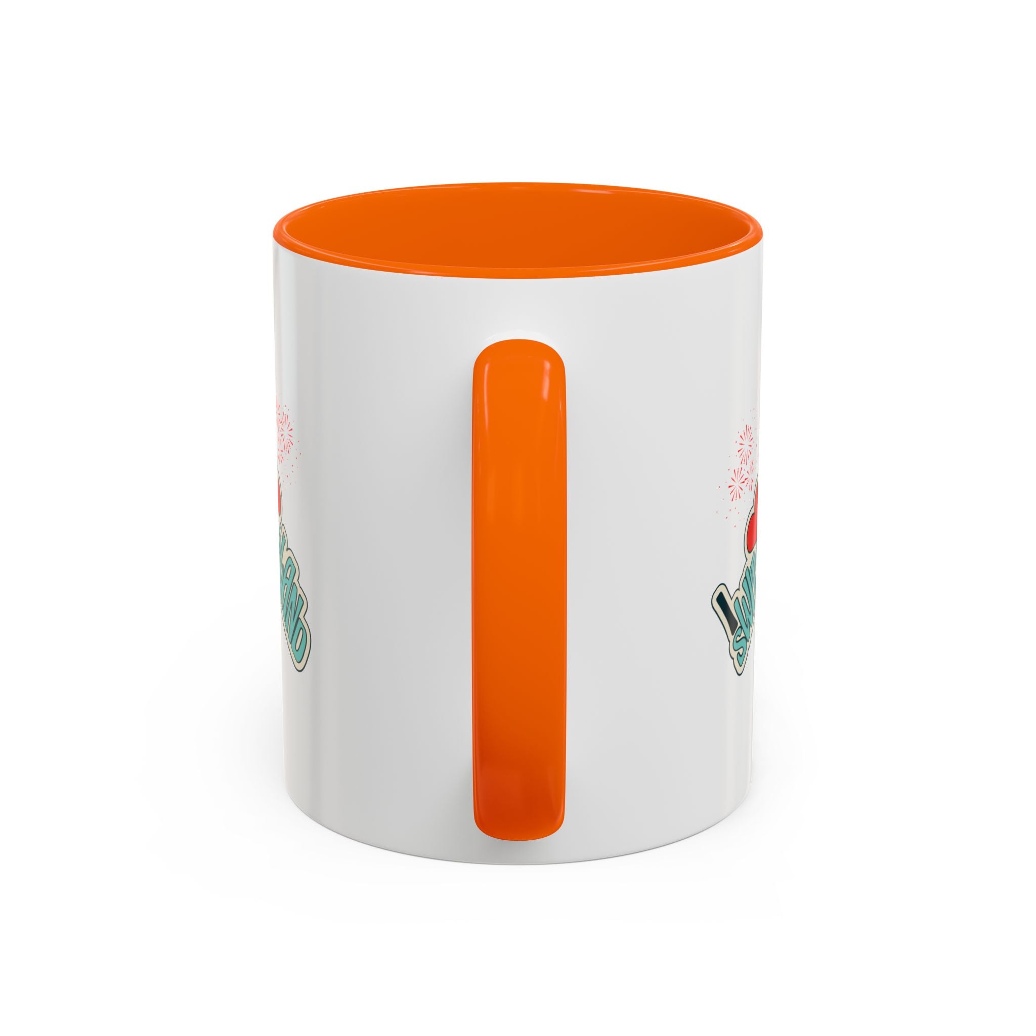 Switzerland Flag Accent Coffee Mug – I  Switzerland Travel Souvenir