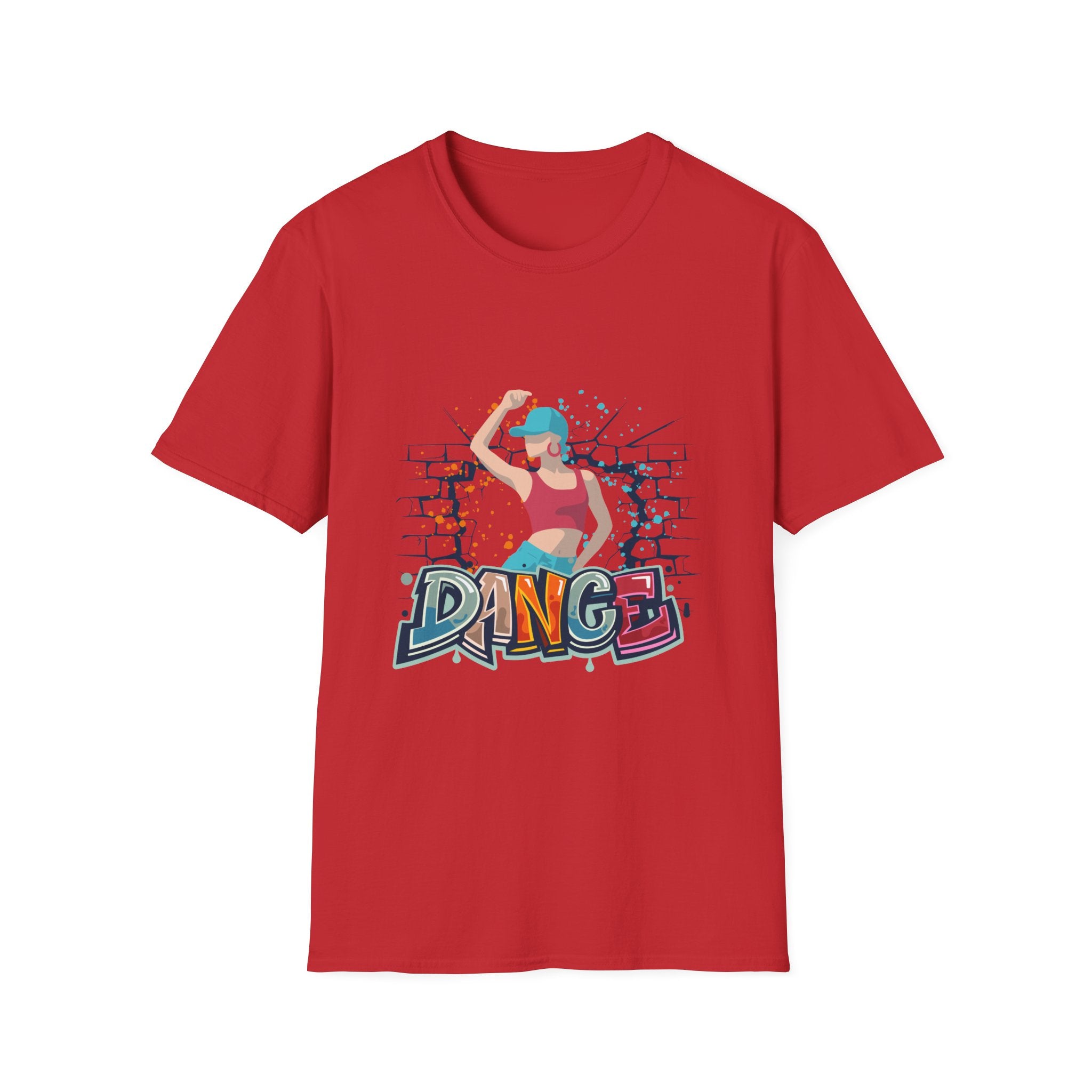 Dance Graffiti T-Shirt — Urban Street Dancer Graphic Tee
