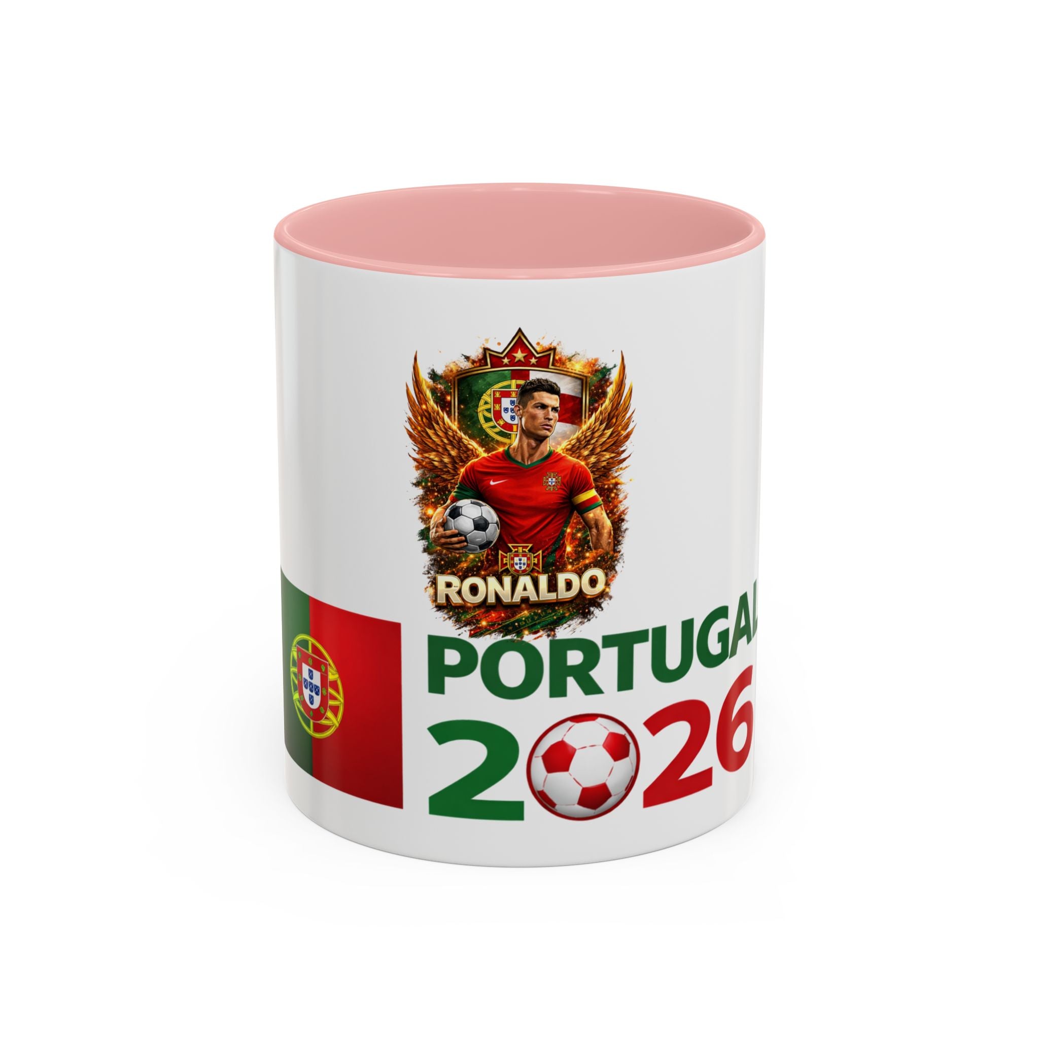 Portugal 2026 Coffee Mug — Soccer Fan Accent Mug (11/15oz)