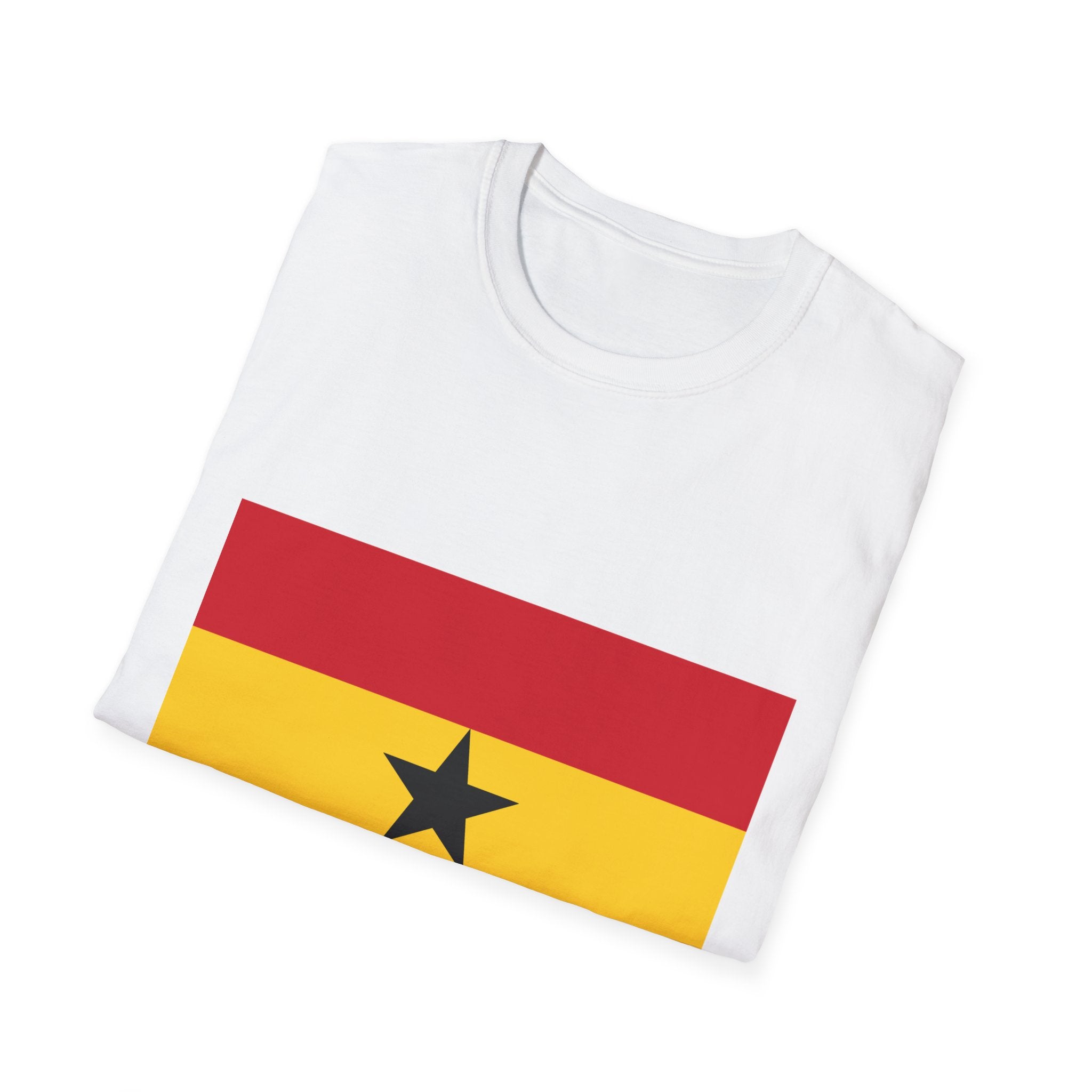Ghana Flag T-Shirt — Ghana Cup Football Trophy Tee