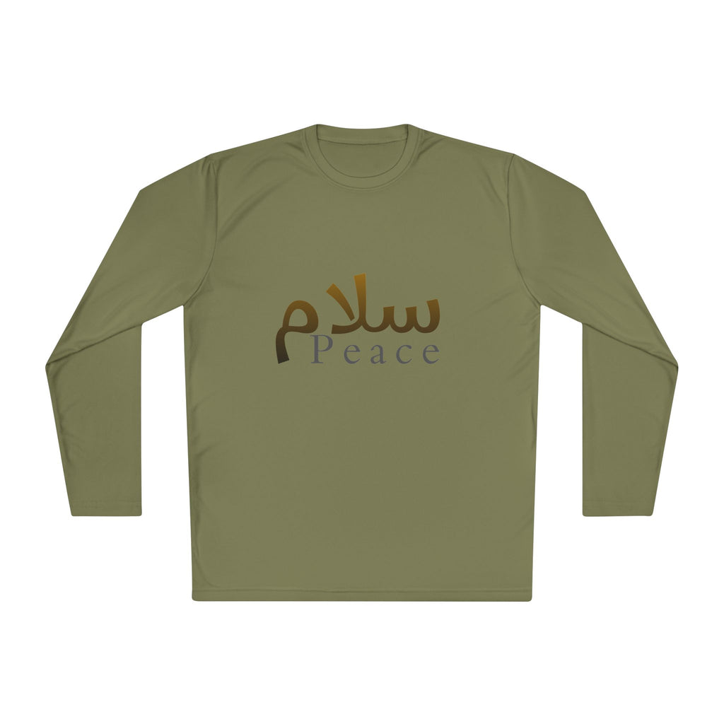 Peace Arabic Script Long Sleeve Tee