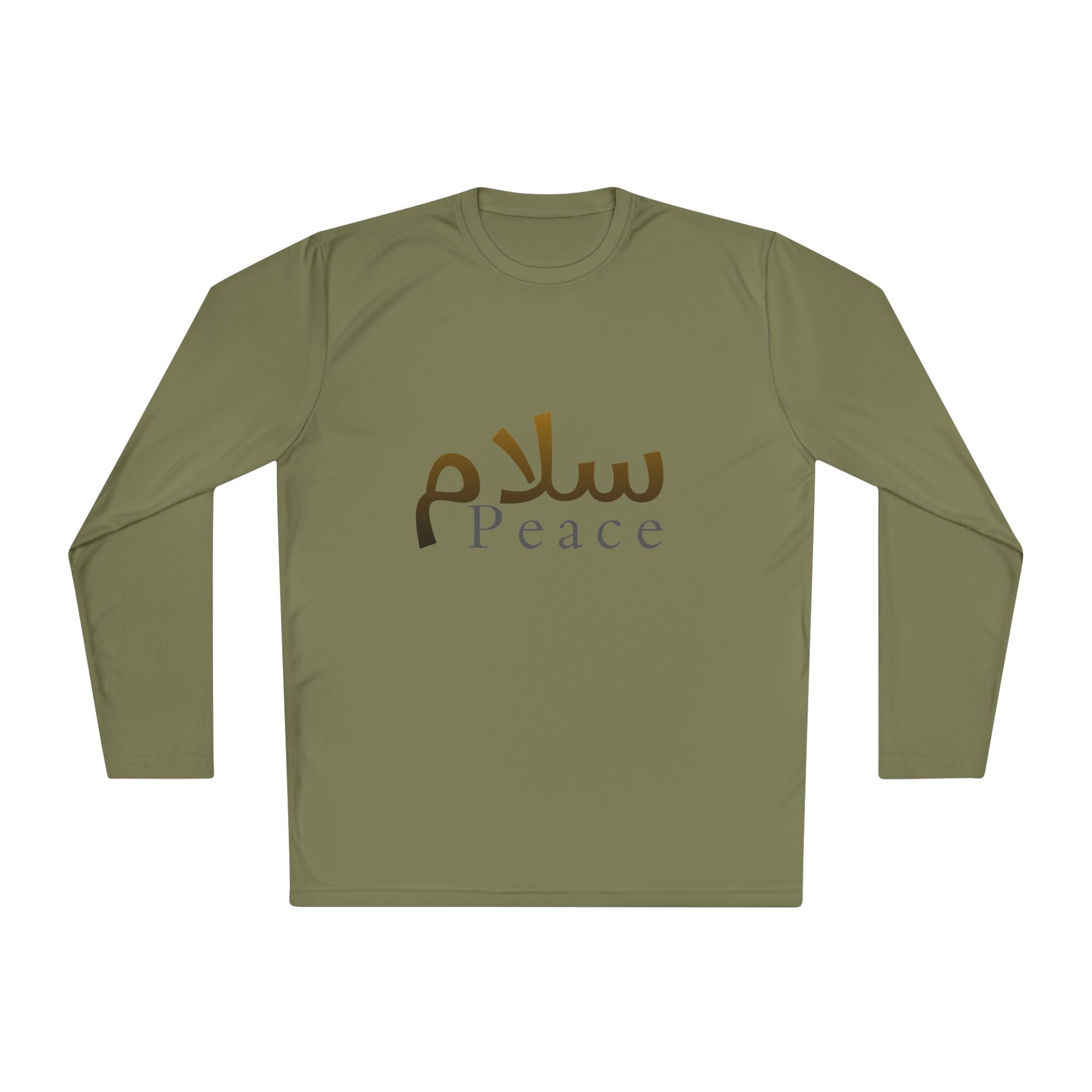 Peace Arabic Script Long Sleeve Tee