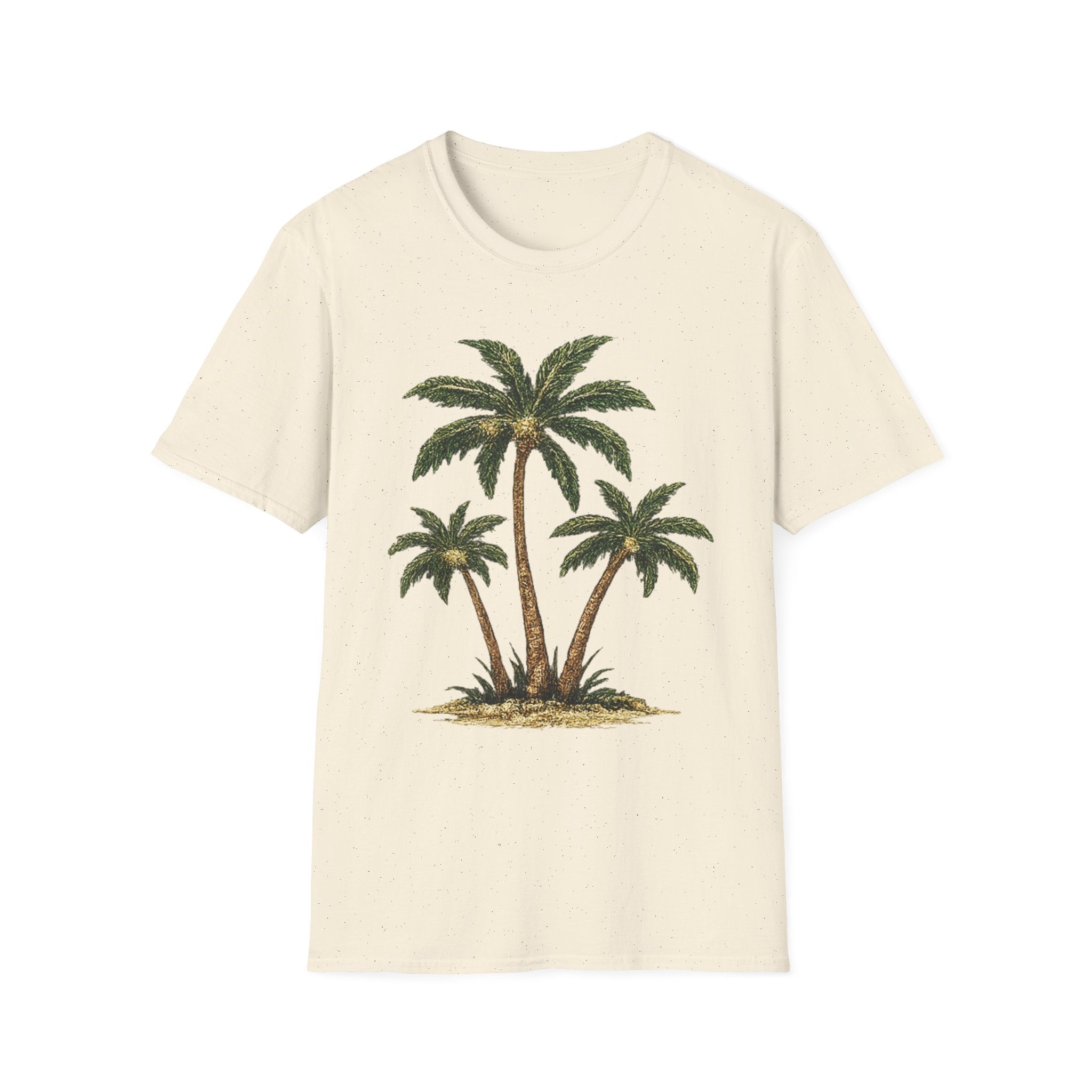 Palm Trees Graphic T-Shirt — Tropical Beach Vibe Tee