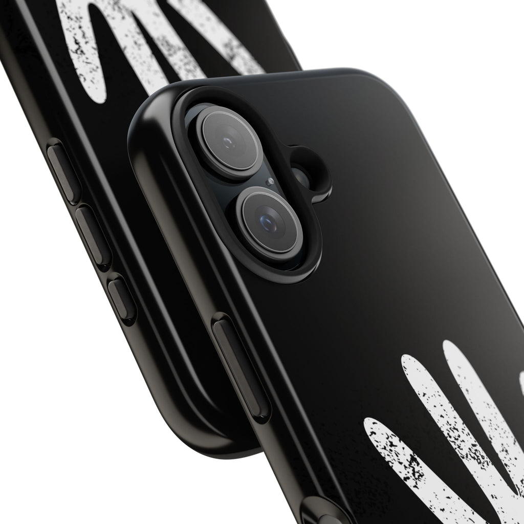 Phone Case — “Don’t Touch Me” Black Protective Tough Case