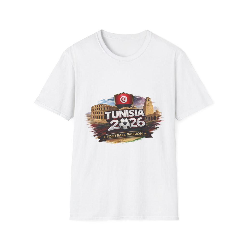 Tunisia 2026 Football T-Shirt — Tunisia Flags Soccer Fan Tee