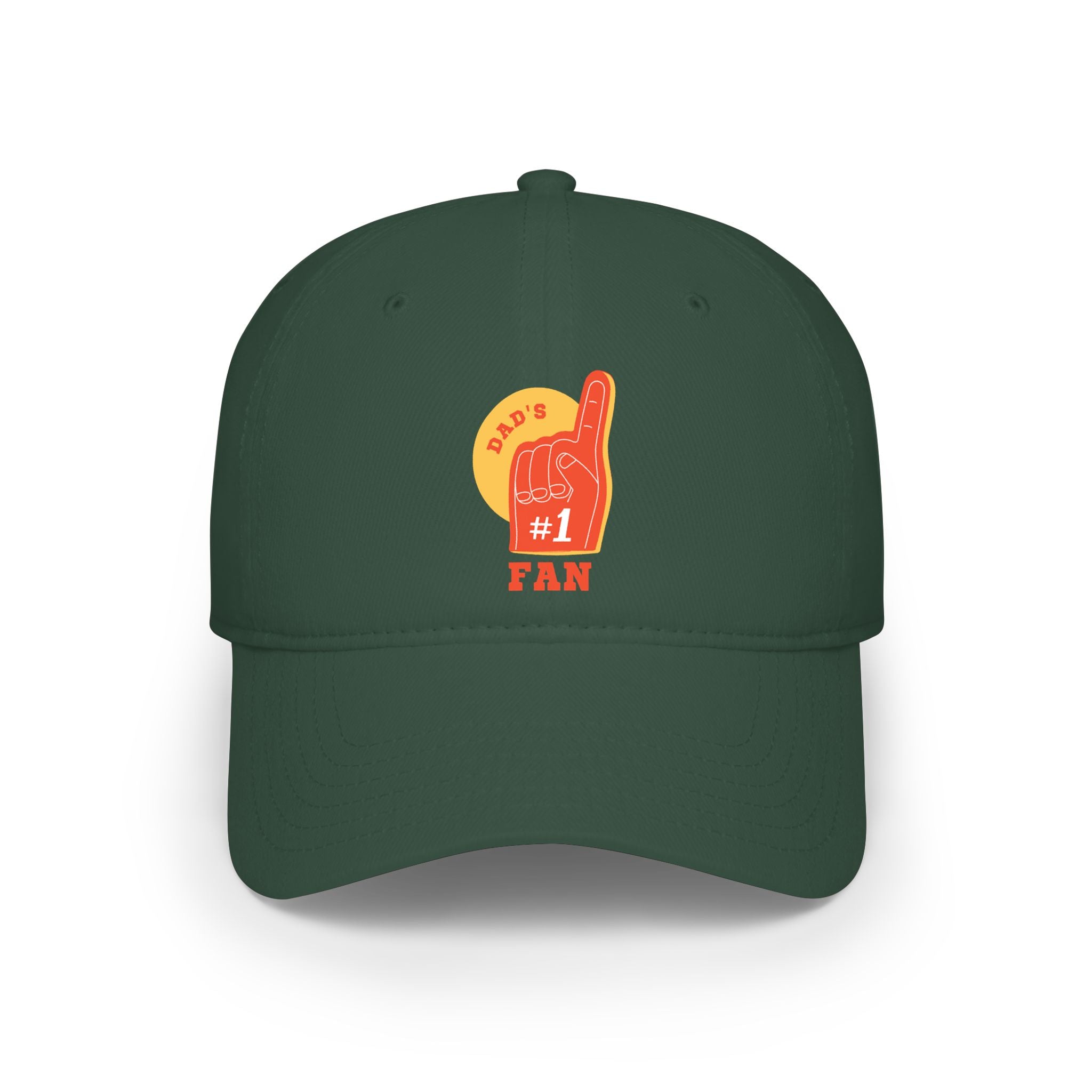 #1 Fan Foam Finger Cap — Vintage Sports Baseball Hat