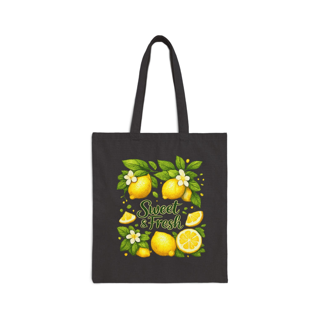 Tote Bag — Sweet & Fresh Lemon Canvas Shopper