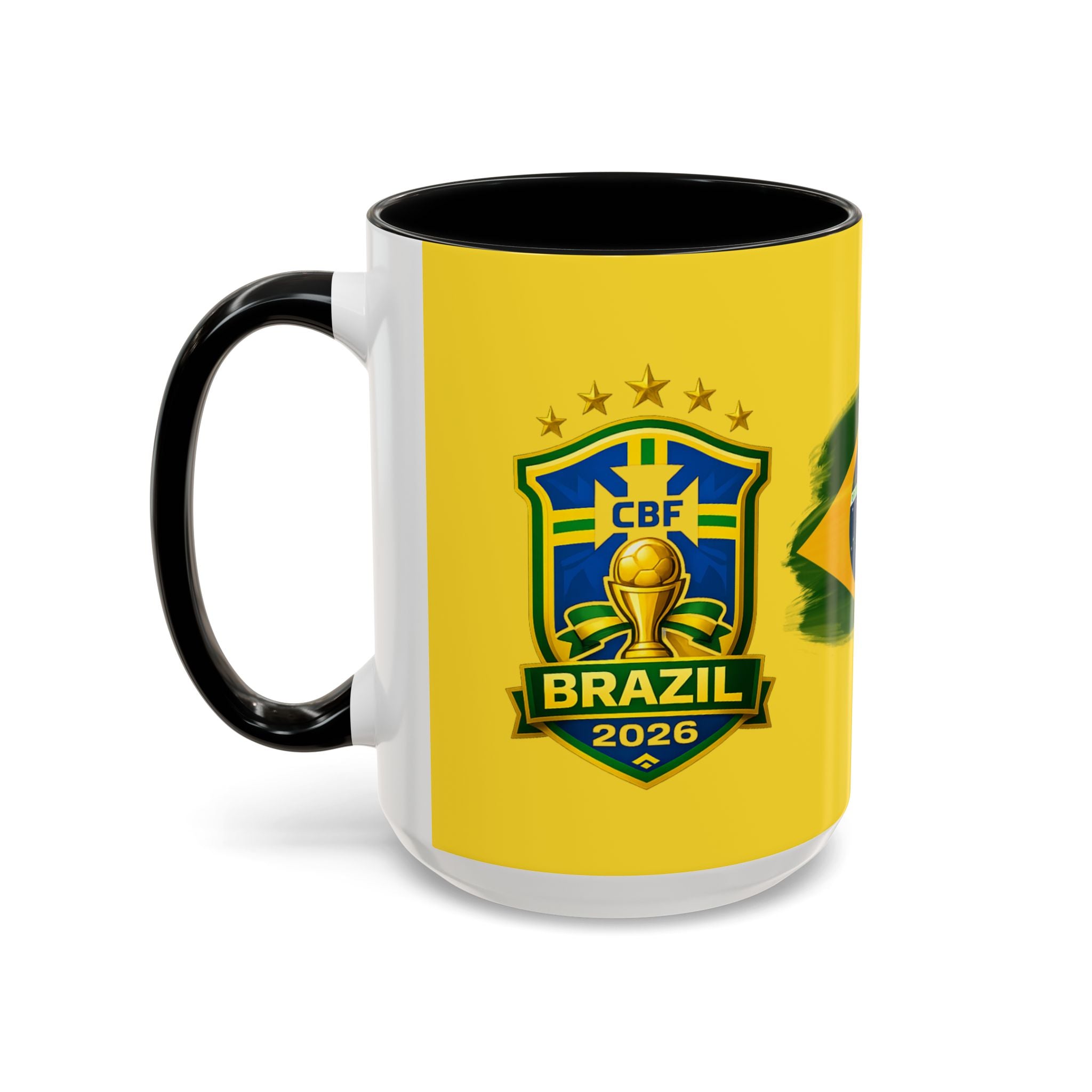 Brazil Soccer 2026 Accent Coffee Mug