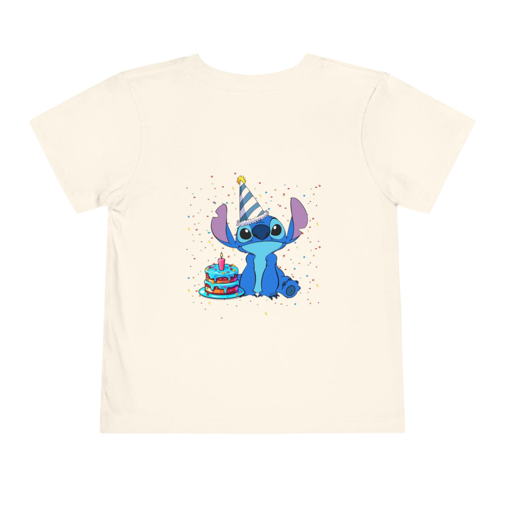 Stiche birthday Toddler Short Sleeve Tee