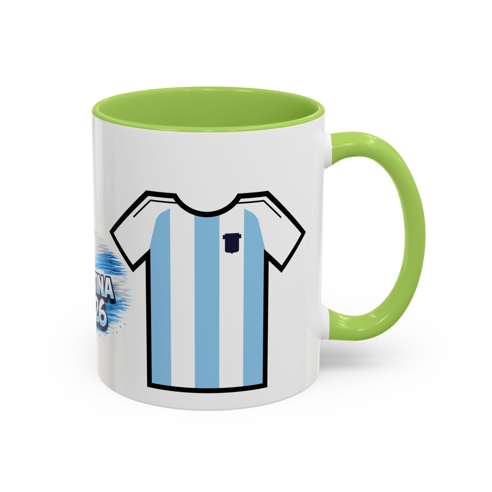 Argentina 2026 Soccer Mug – Blue/White Jersey Coffee Cup