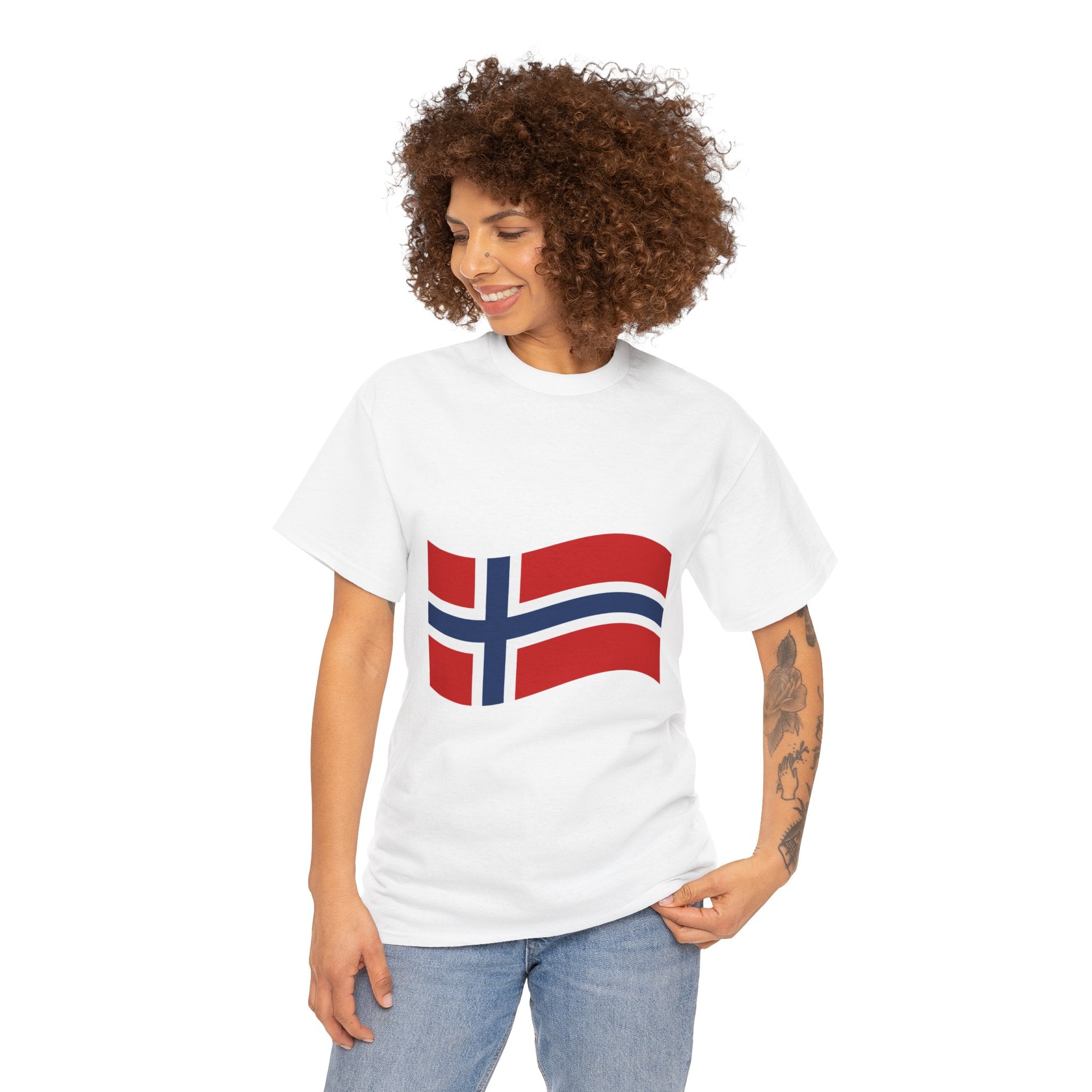 Norway Flag Soccer Tee – Norway 2026 Football Fan T-Shirt