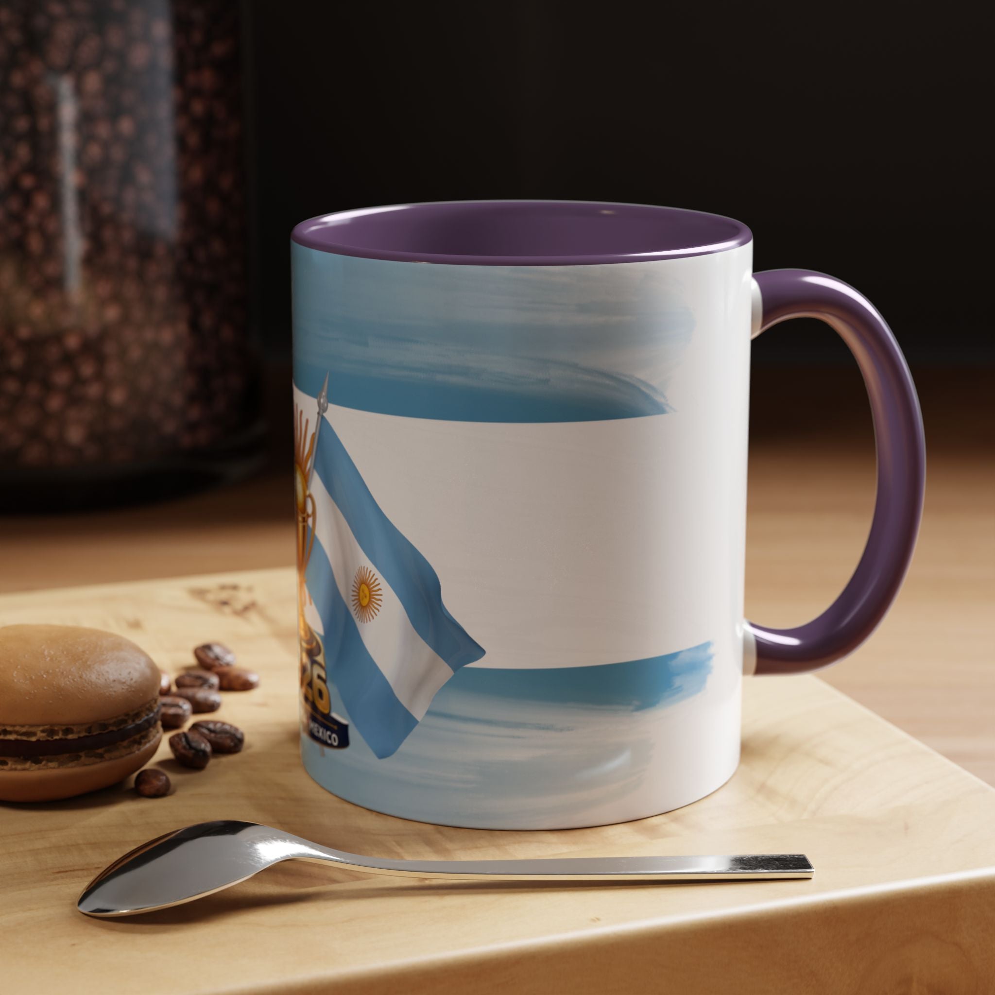 Argentina 2026 Soccer Trophy Coffee Mug – Copa USA Canada Mexico Fan Gift
