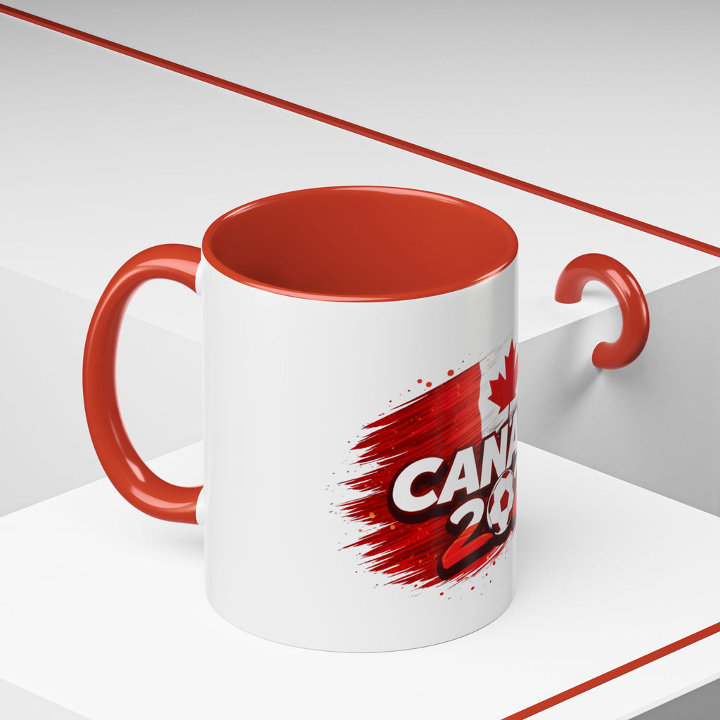 Canada 2026 Soccer Coffee Mug — Canadian Cup Fan Gift