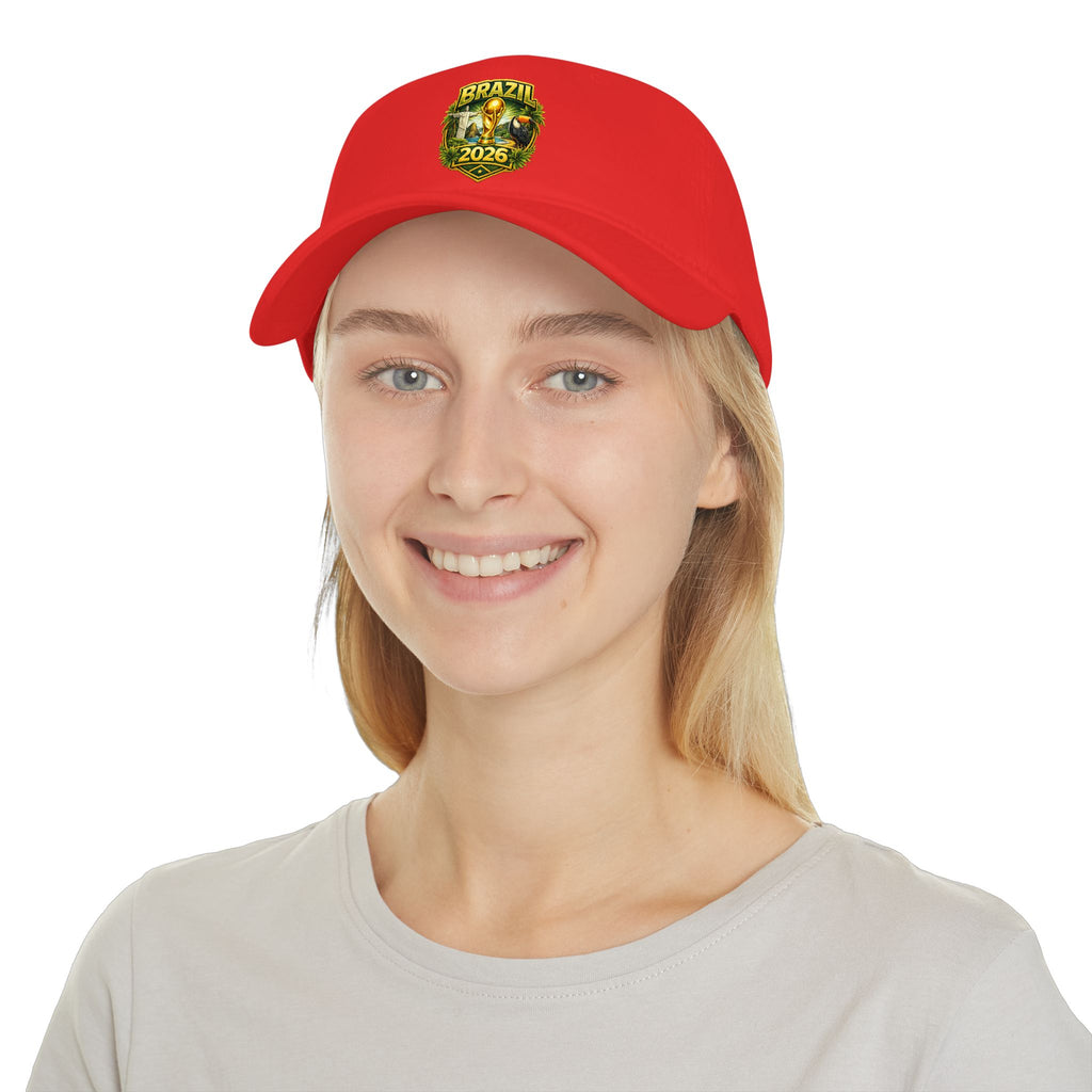 Brazil 2026 Cup Baseball Cap — Soccer Fan Low Profile Hat