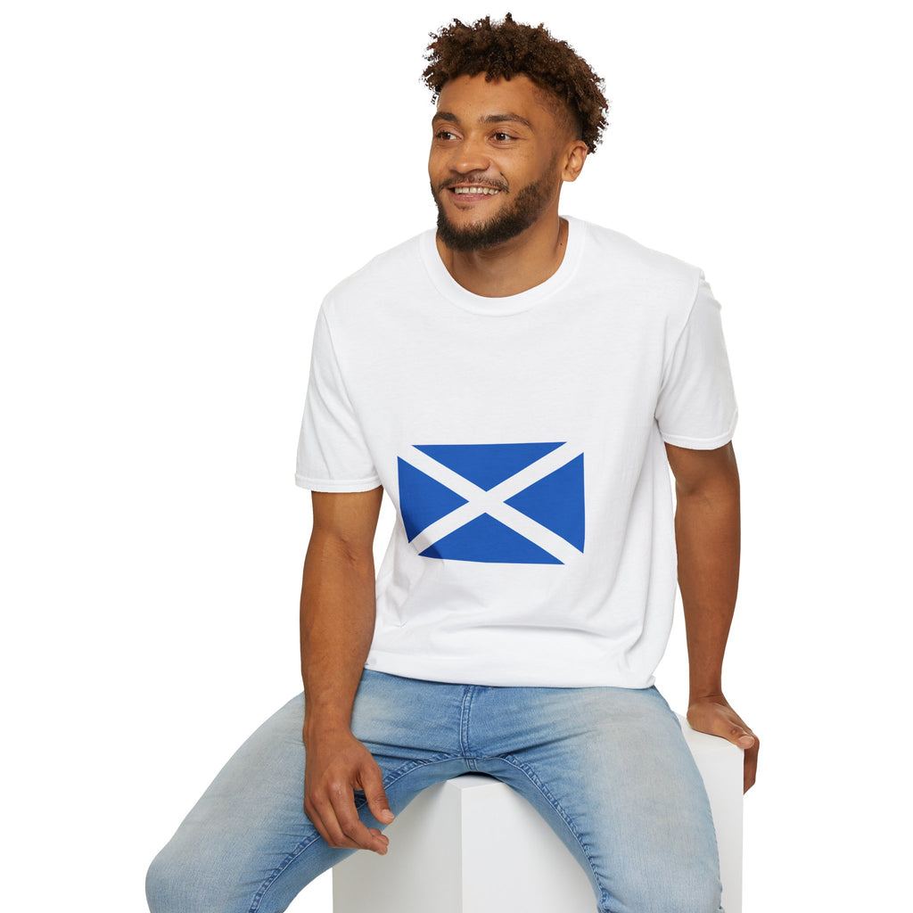 Scotland Football Flag T-Shirt — 2026 Soccer Fan Tee