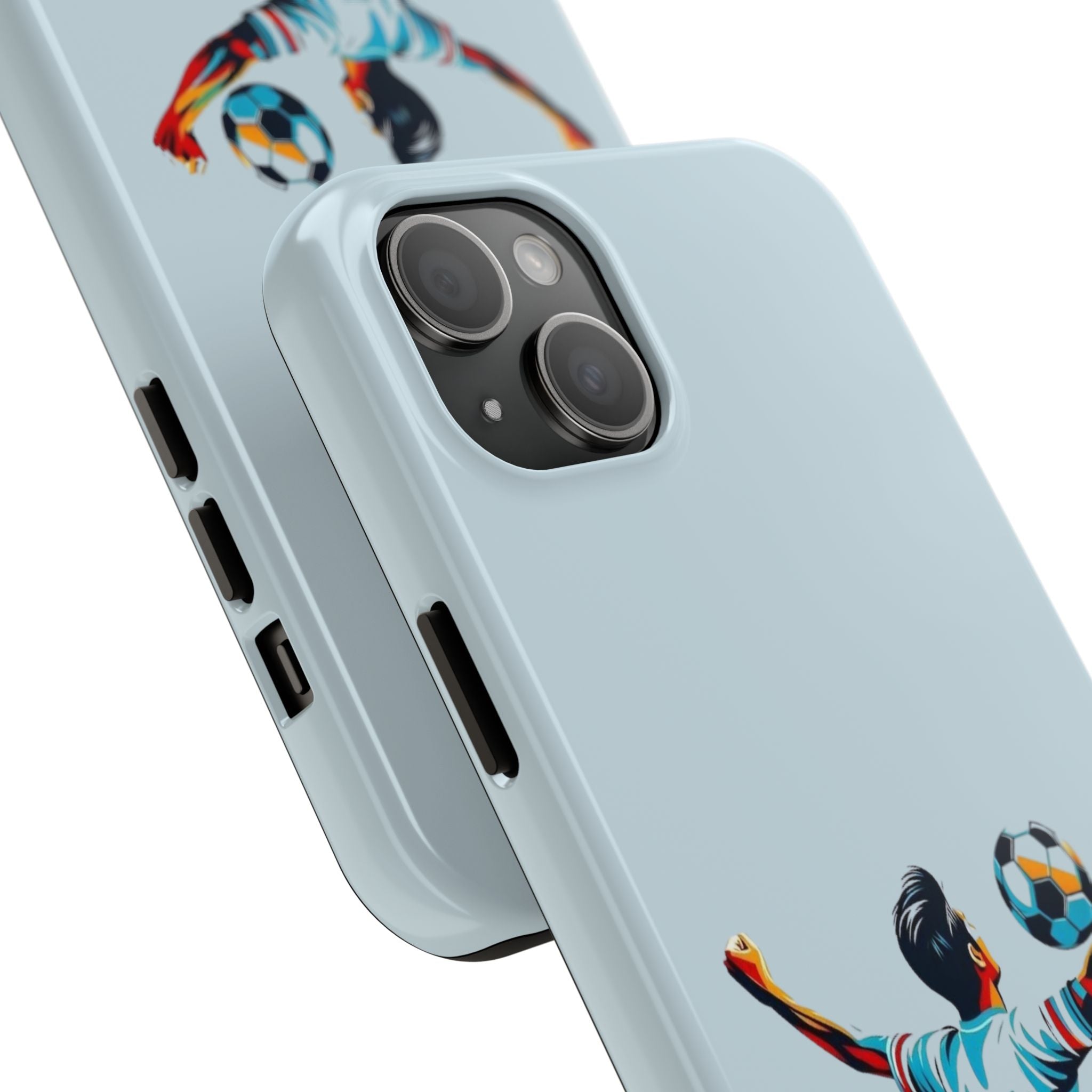 Soccer Celebration Tough Phone Case — Lightweight Protective iPhone Cover