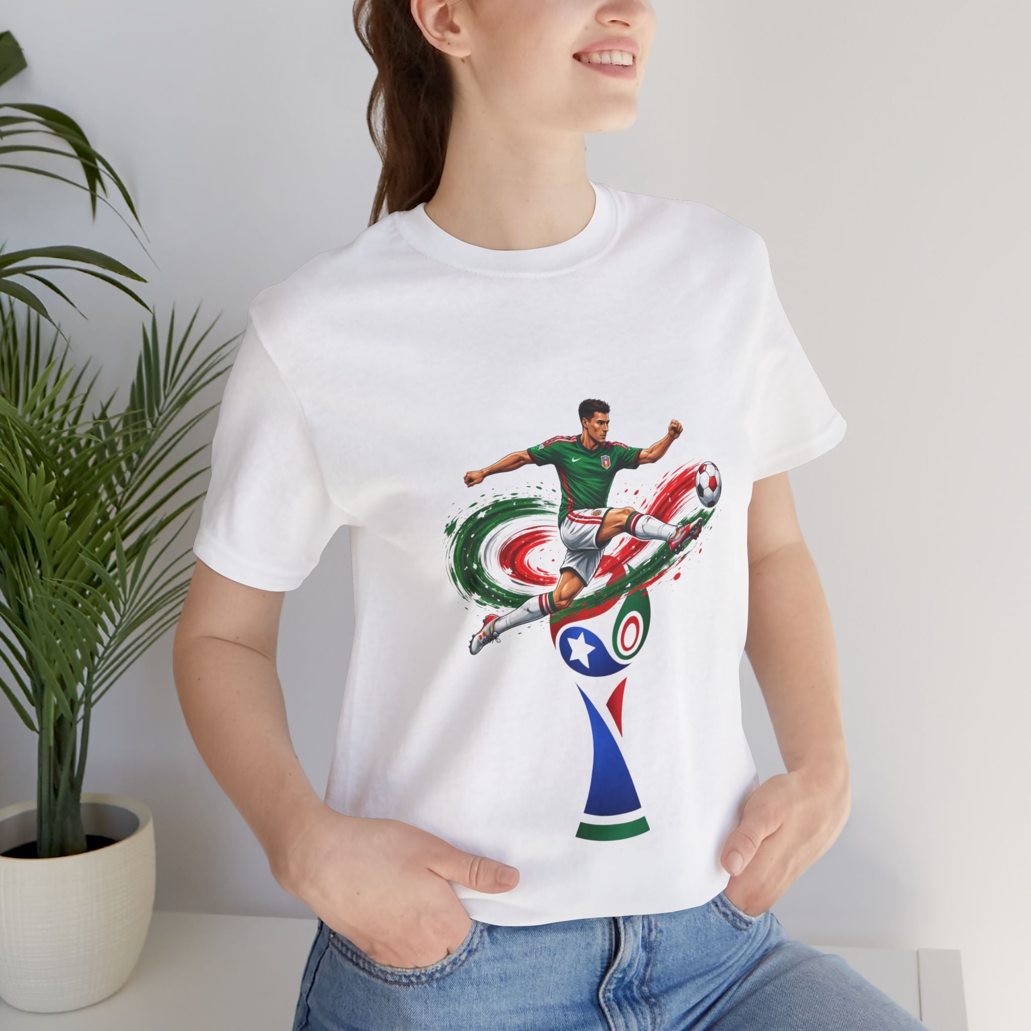 Mexico 2026 Soccer T-Shirt — Mexican Cup Graphic Tee