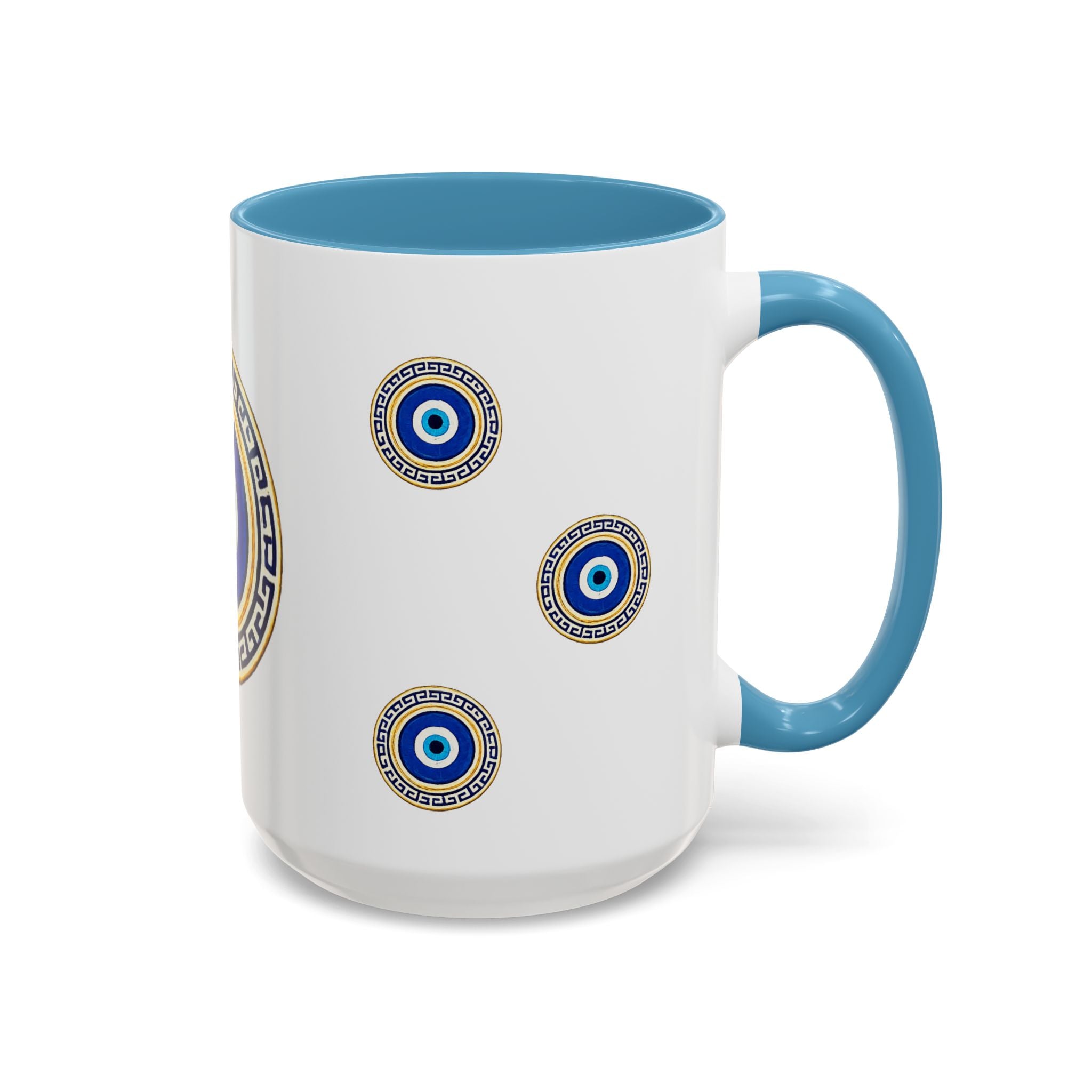 Evil Eye Accent Coffee Mug