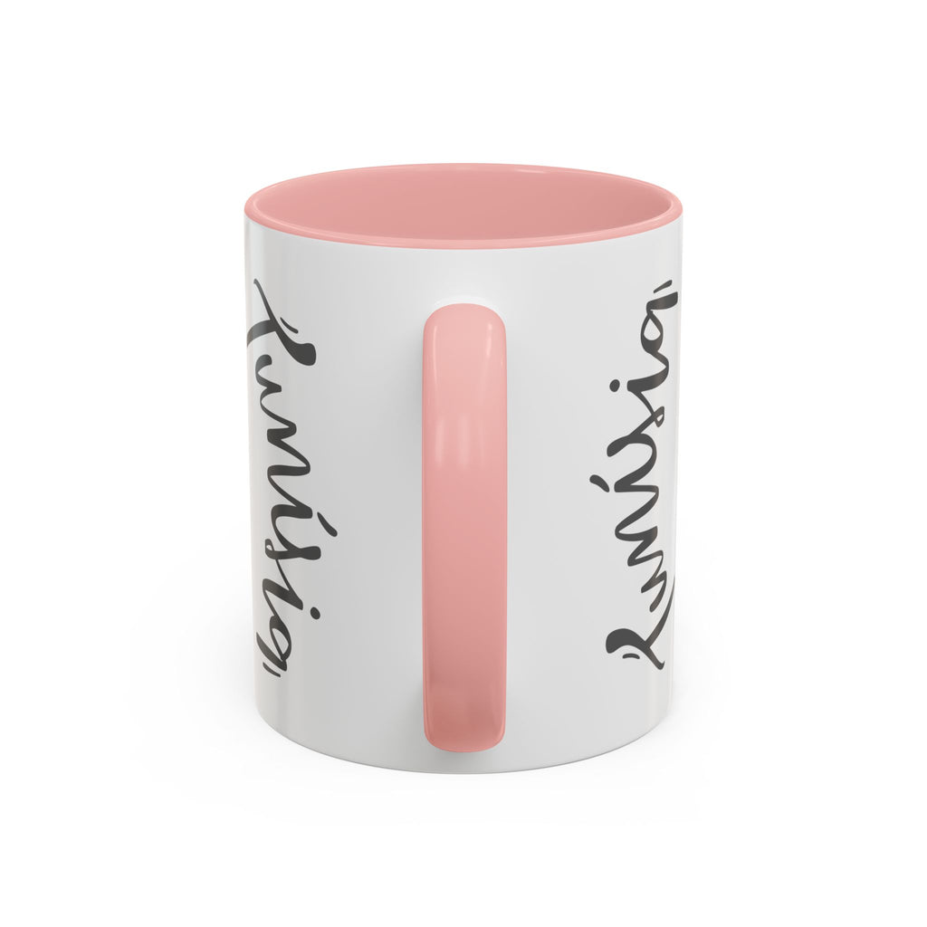 Tunisia Flag Accent Coffee Mug – Red Brushstroke Design (11/15oz)