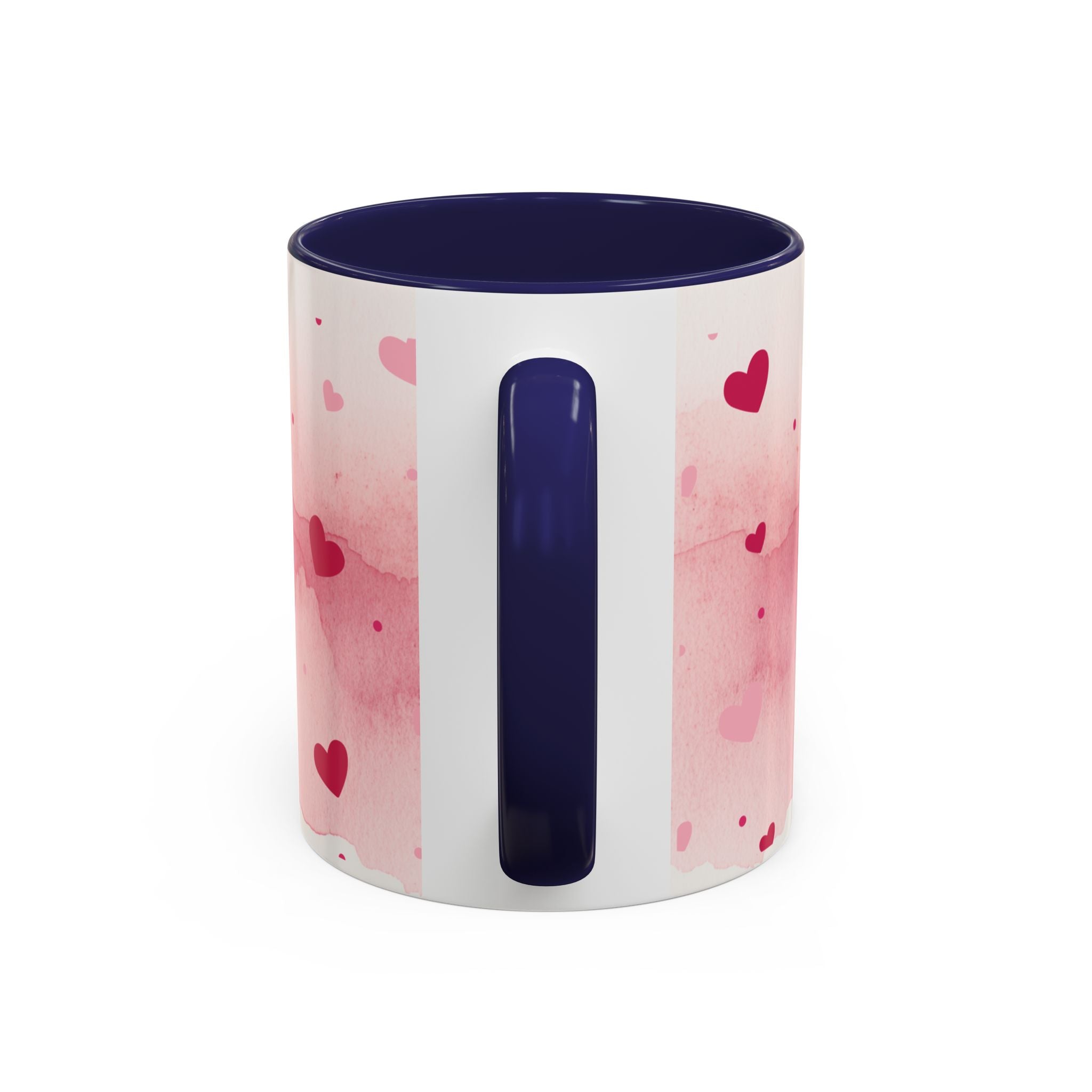 Accent Coffee Mug - Cute Pink Shisha Girl with Arabic Quote Hookah mug
