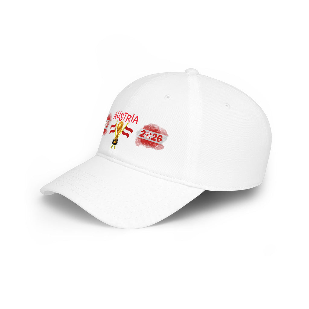 Austria Baseball Cap — Austria 2026 Soccer Cup Trophy Design