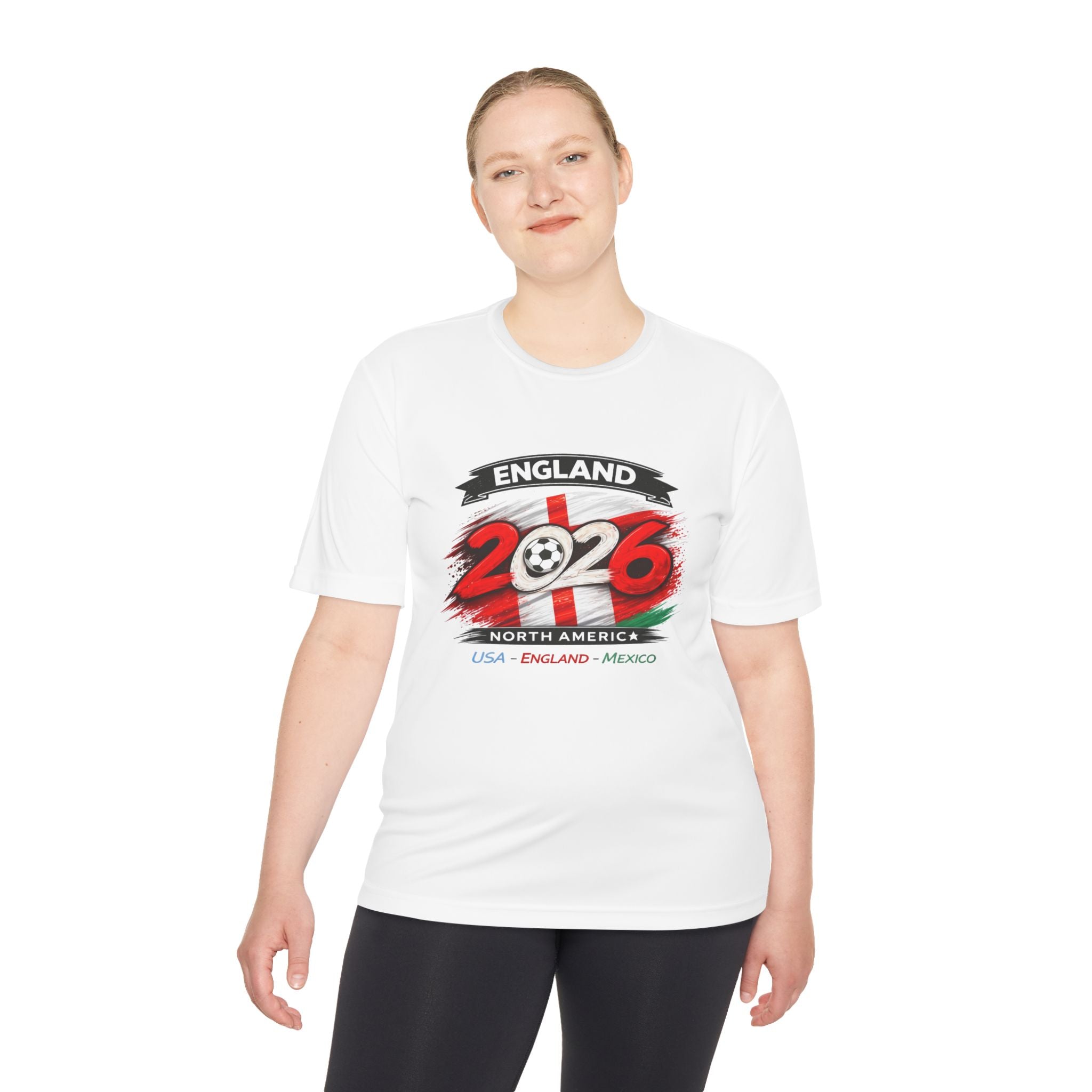 England 2026 Soccer Tee — World Supporter Football Shirt