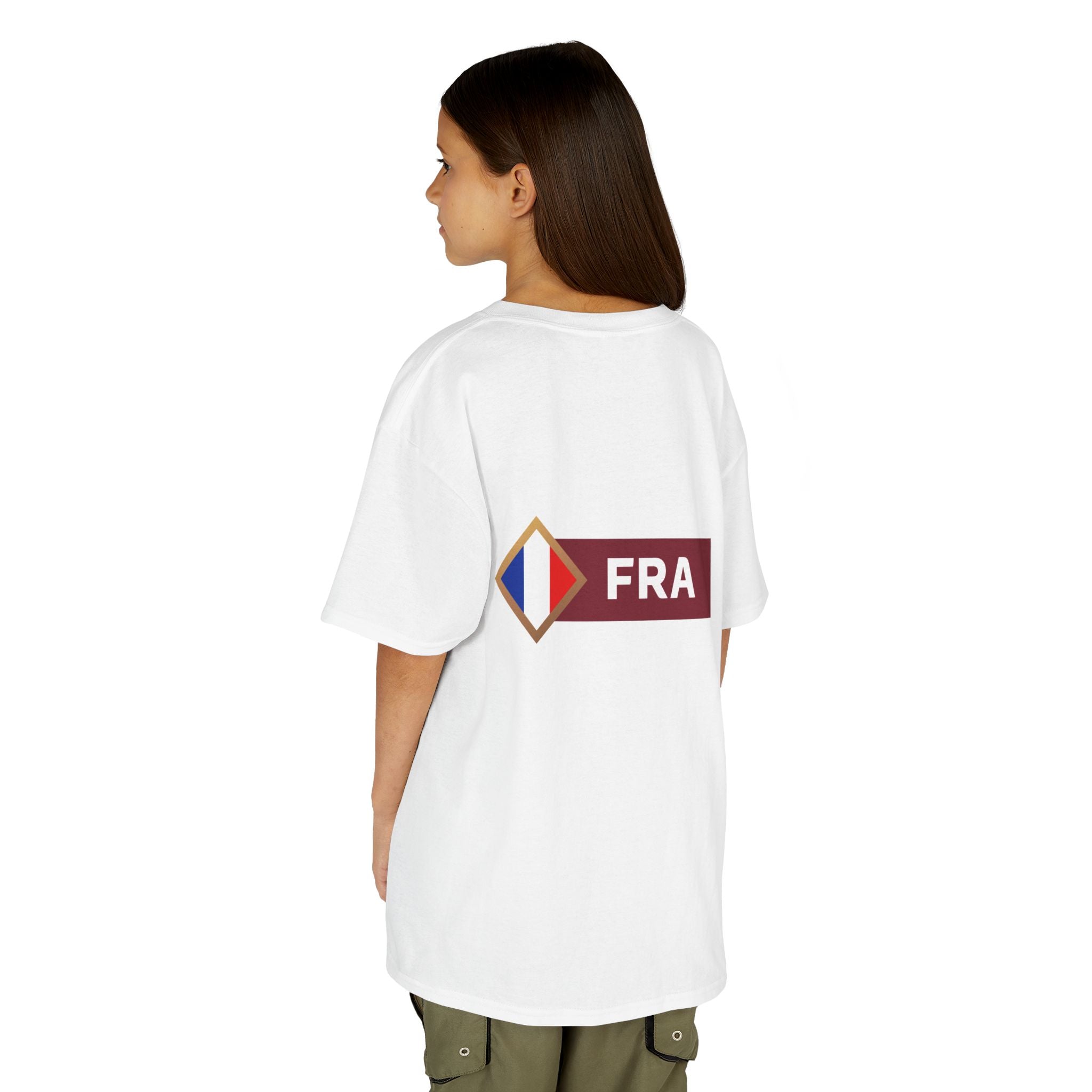 Kids T-Shirt — France 2026 Soccer Crest & FRA Flag Football Tee