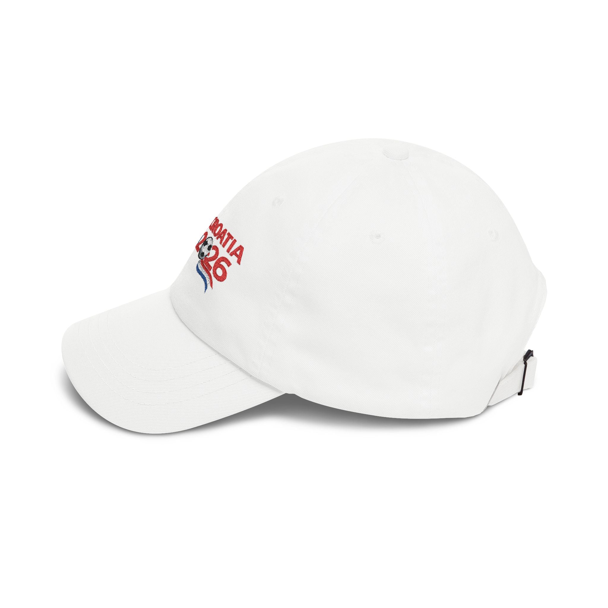 Croatia 2026 Soccer Dad Cap – Embroidered Flag & Ball Hat