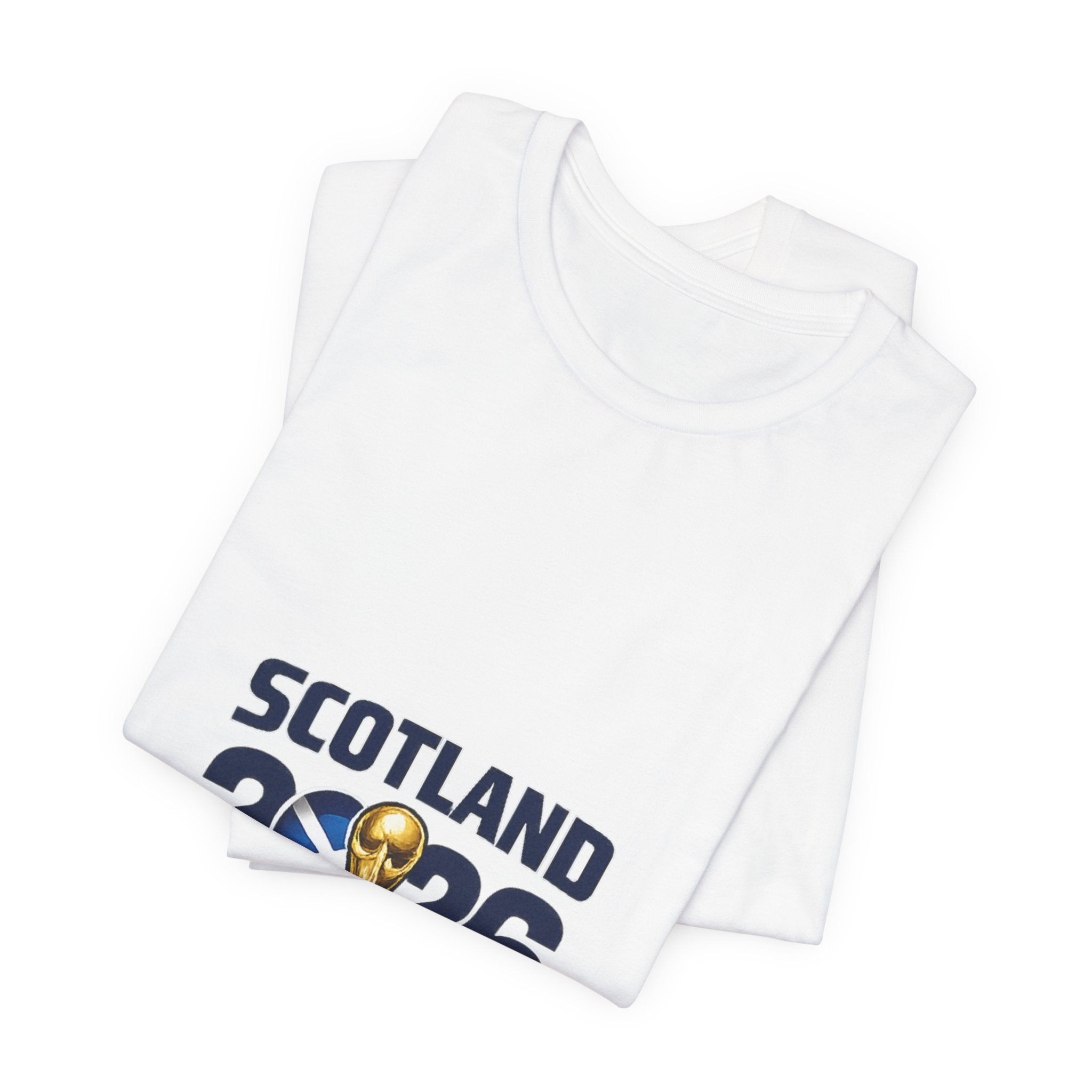 Scotland 2026 Cup T-Shirt — Scottish Flag Football Fan Tee