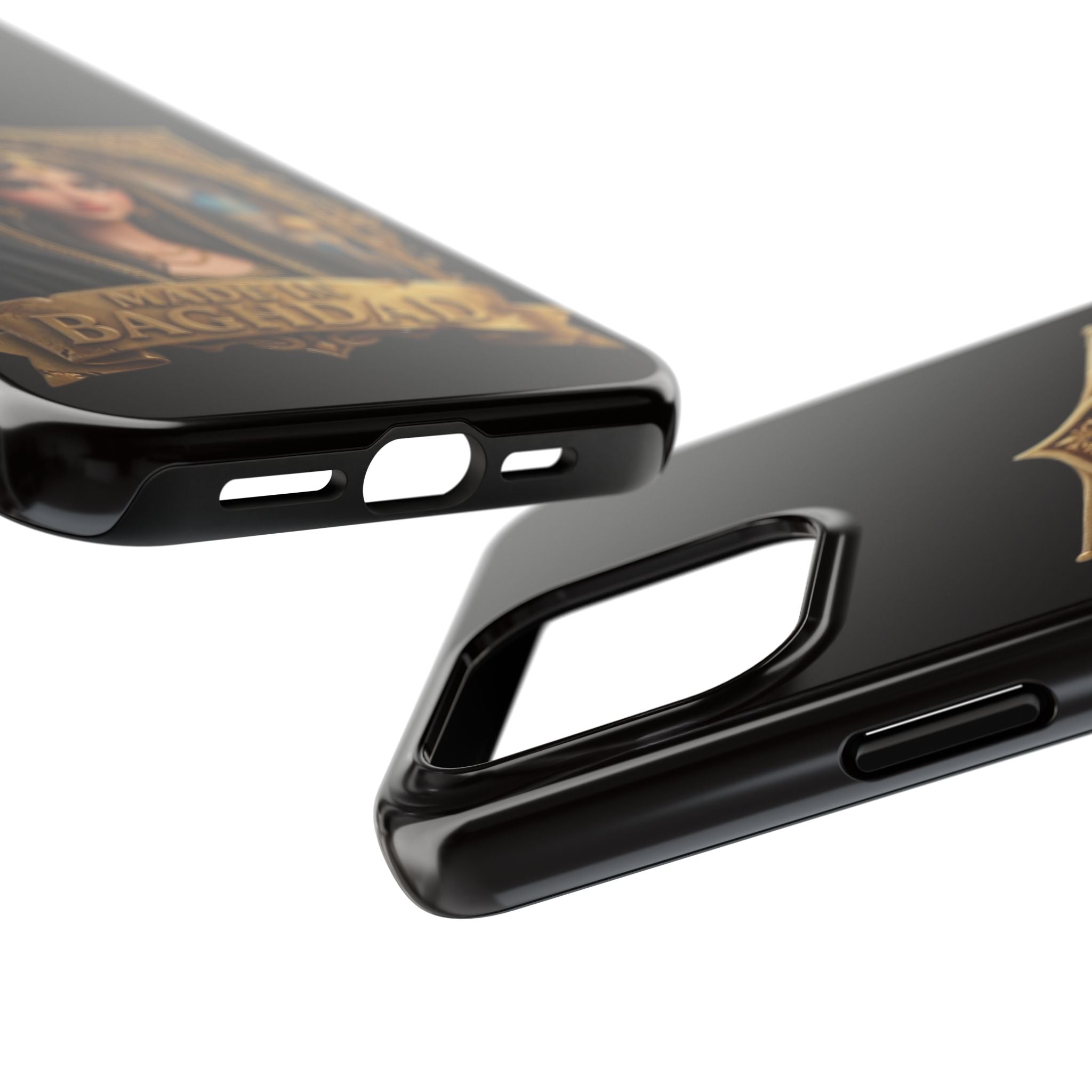 Made in Baghdad Phone Case — Elegant Middle Eastern Portrait Tough Protective Case